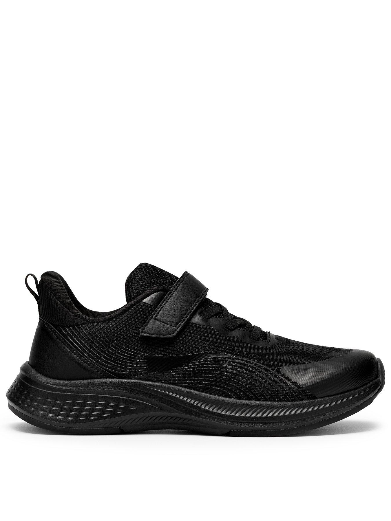Clarks Youth/older Lume Hero Trainer - Black