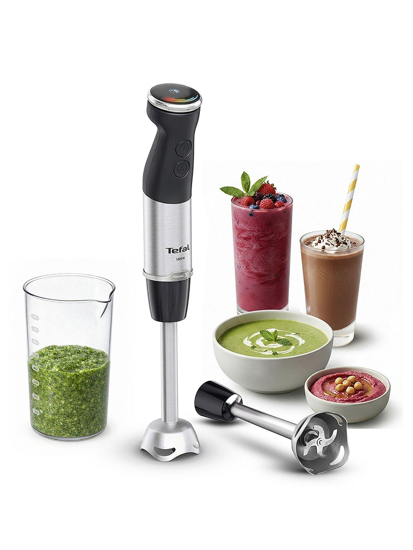 Tefal Quickchef+ HB6718G0 1000W Hand Blender Black