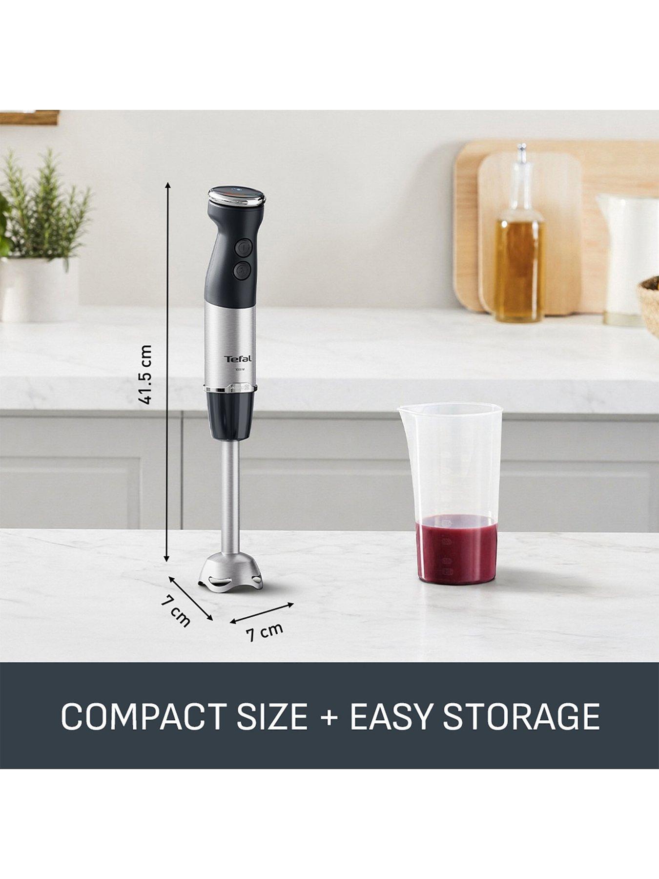 Image 2 of 8 of Tefal Quickchef+ HB6718G0 1000W Hand Blender Black