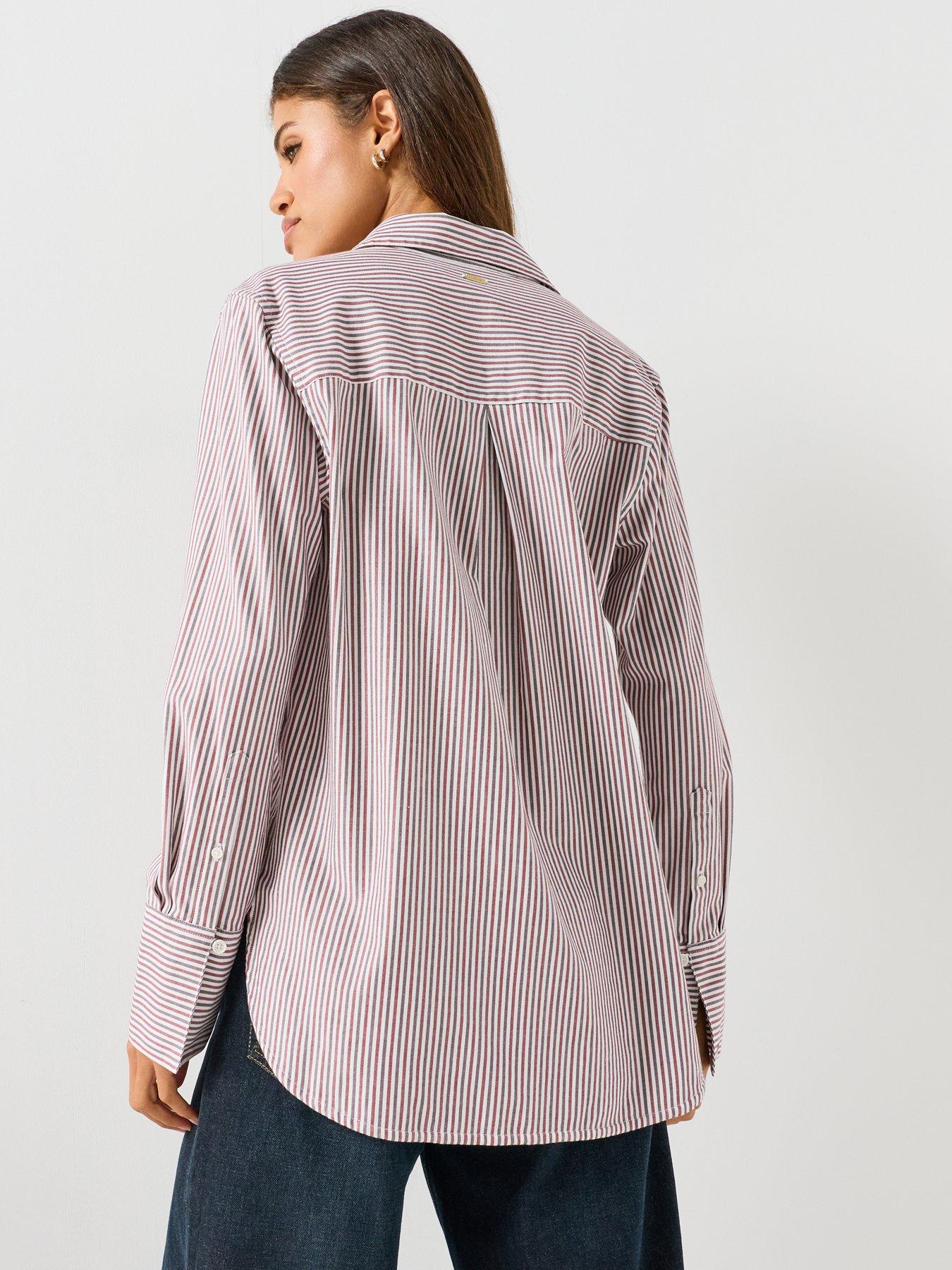 Image 2 of 6 of Barbour May Shirt - Red