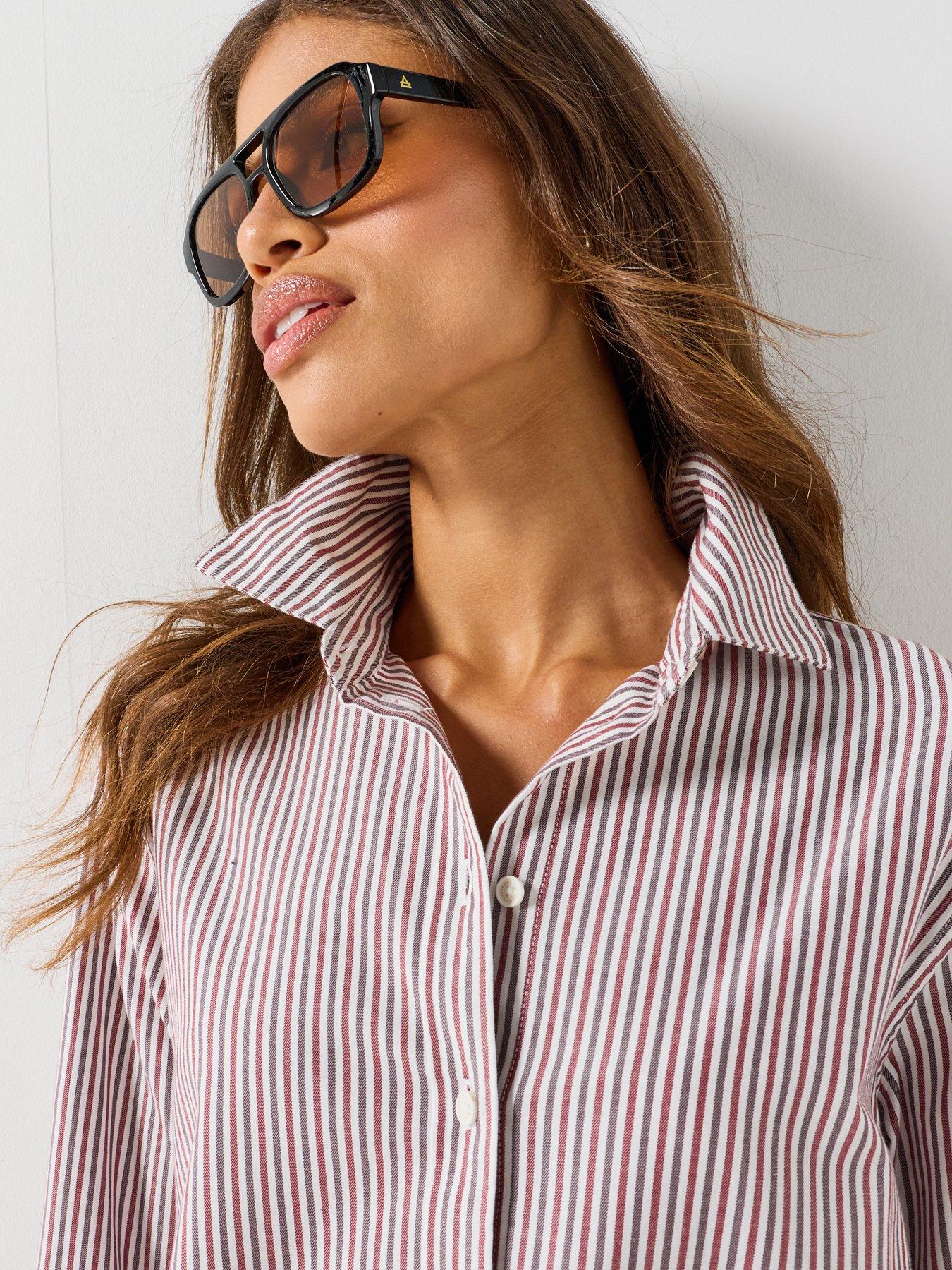 Image 5 of 6 of Barbour May Shirt - Red