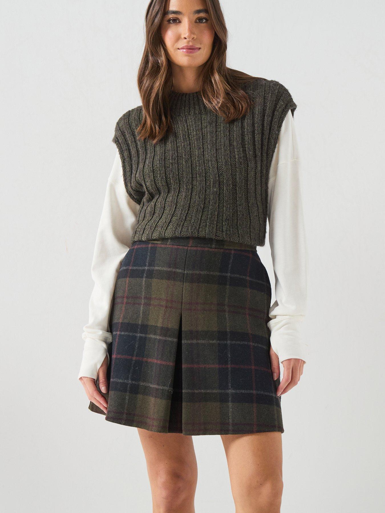 Image 1 of 6 of Barbour Marlow Mini Skirt