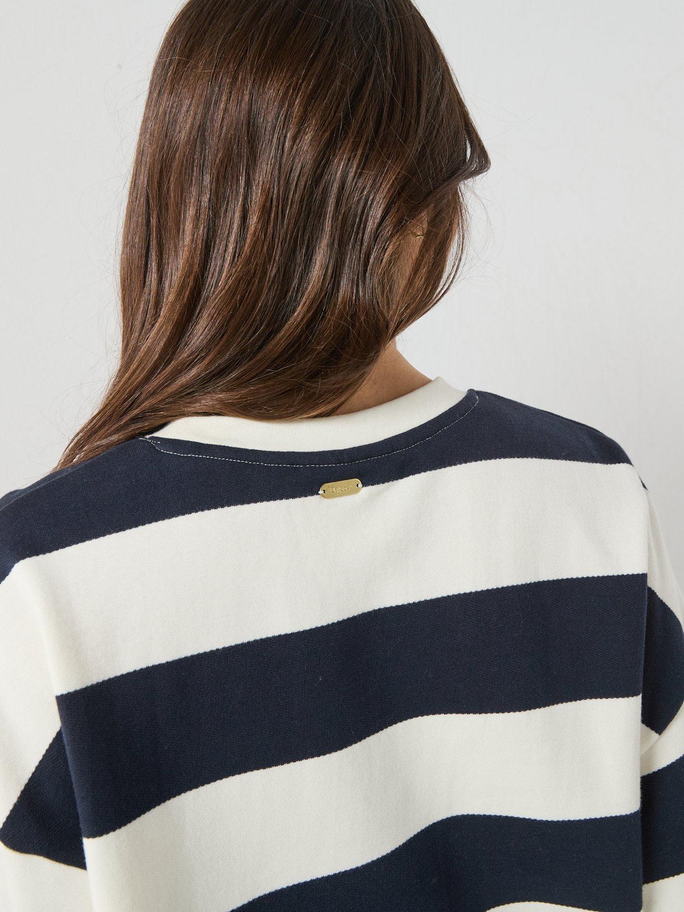 Image 6 of 6 of Barbour Eva Sweatshirt - Cream