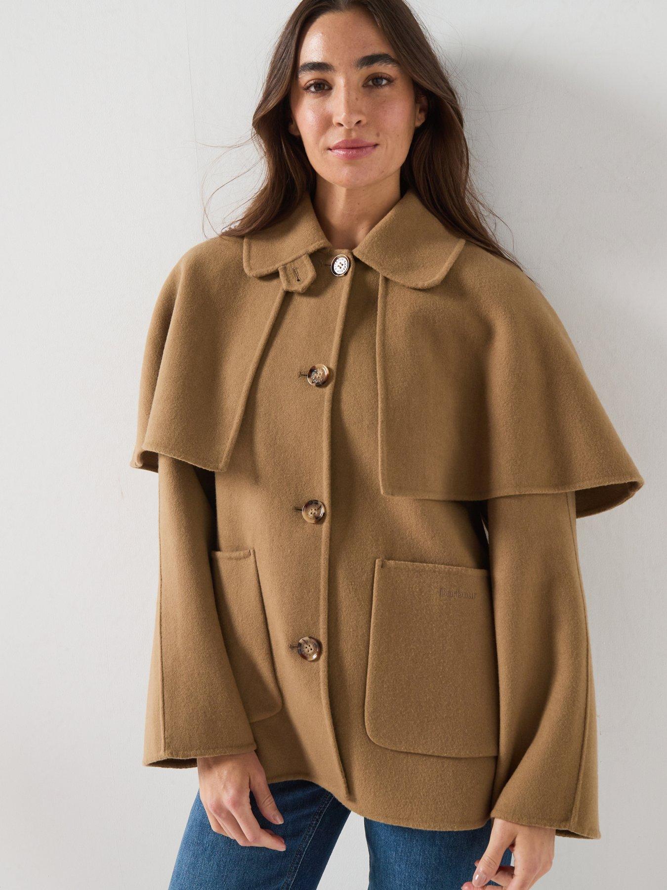 Image 1 of 6 of Barbour Aggy Wool Coat