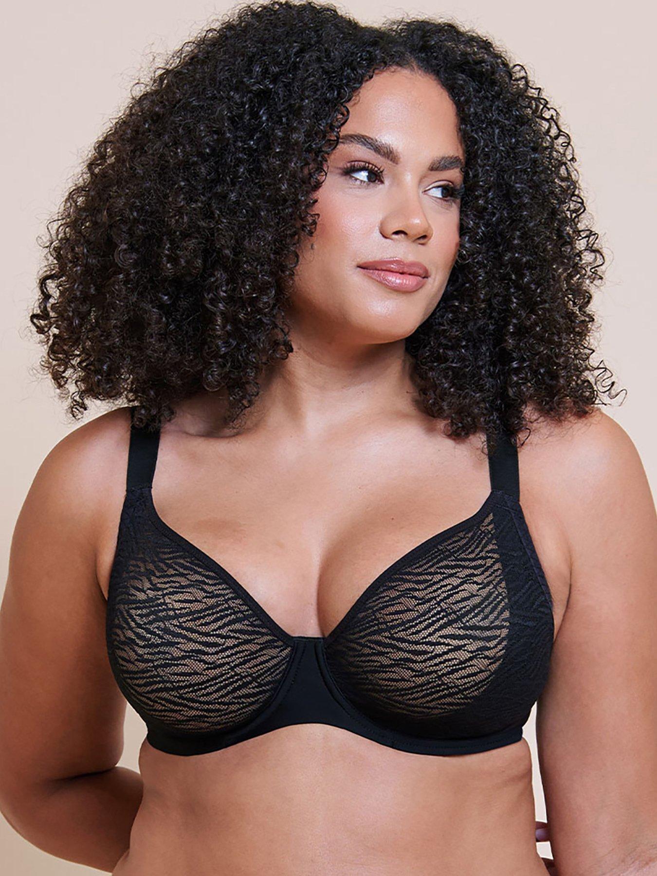 Curvy Kate Curvy Kate Smoothie Lace Moulded Balcony Bra - Black
