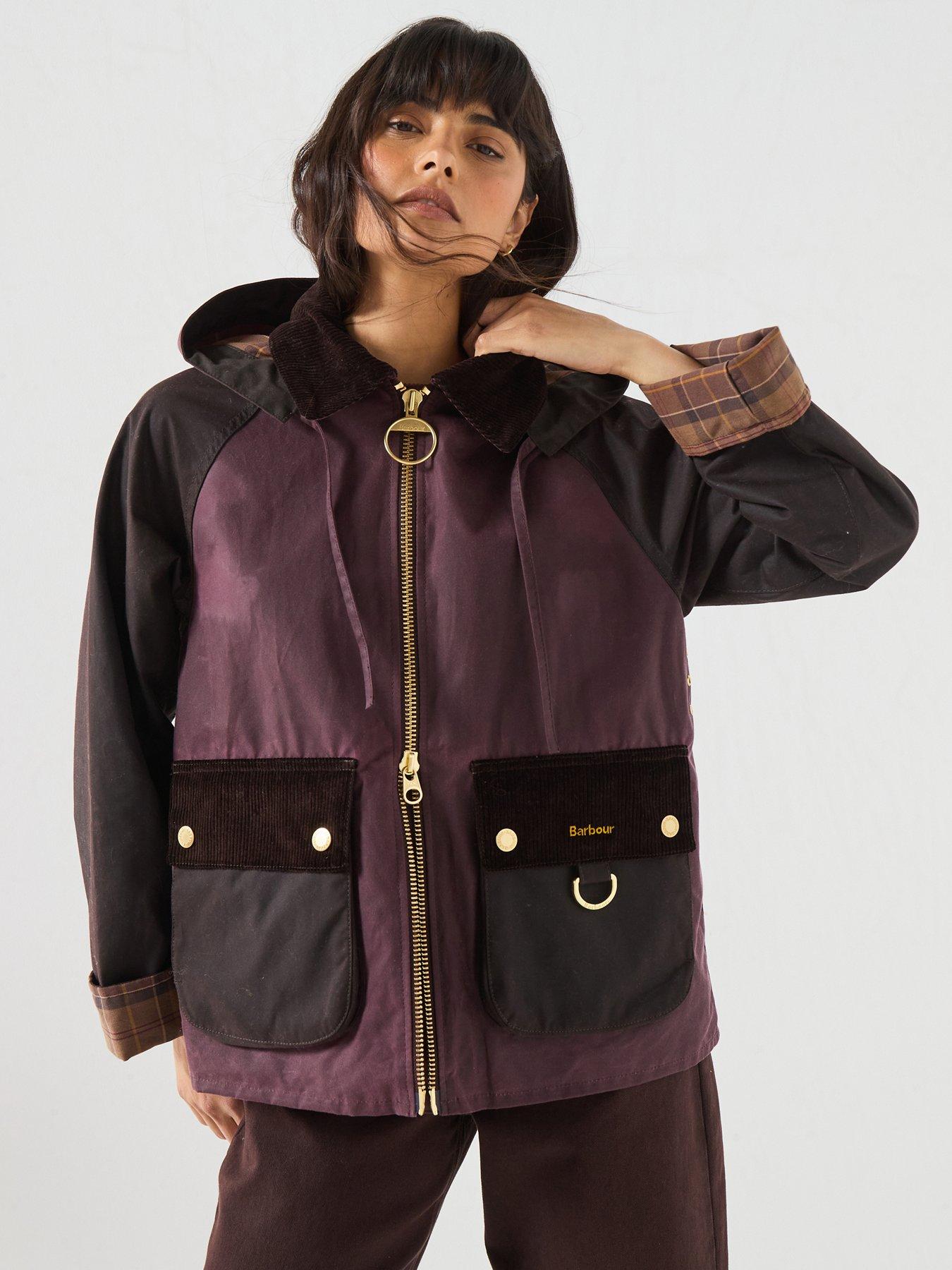 Barbour Carville Wax Jacket - Brown