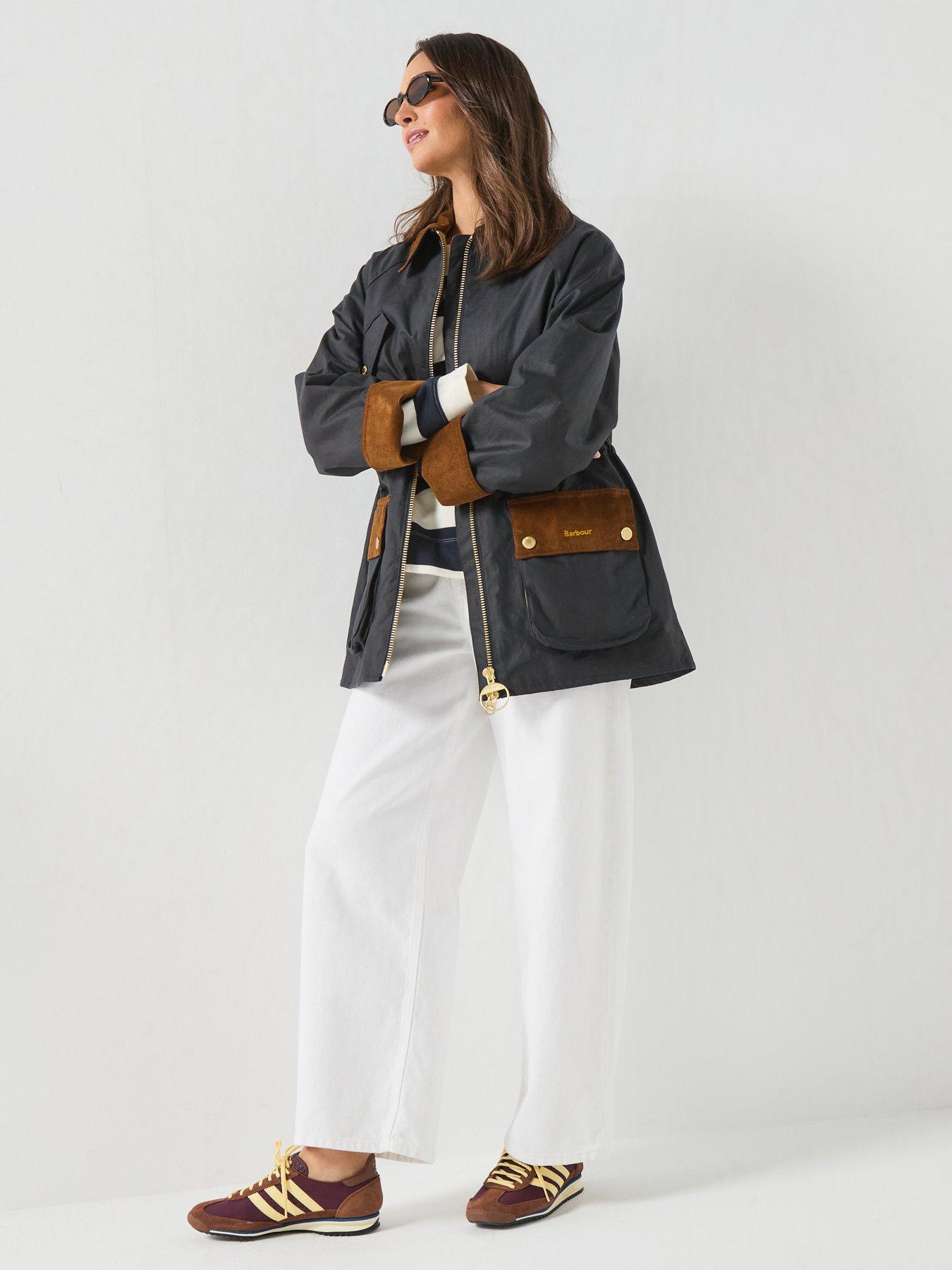 Image 3 of 6 of Barbour Treeton Wax Jacket - Blue