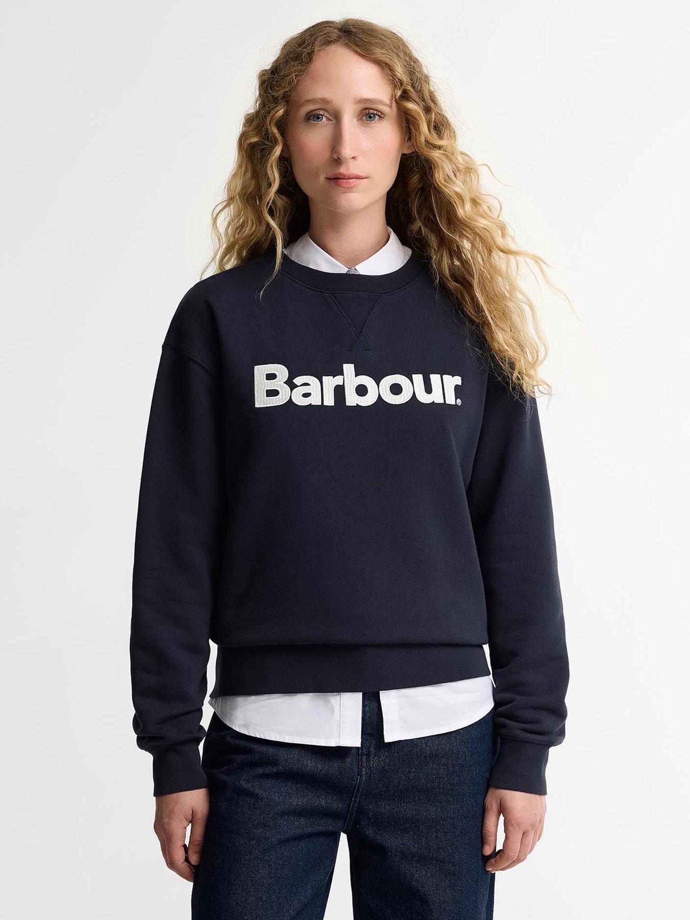 Barbour Hartland Crew Sweatshirt - Blue