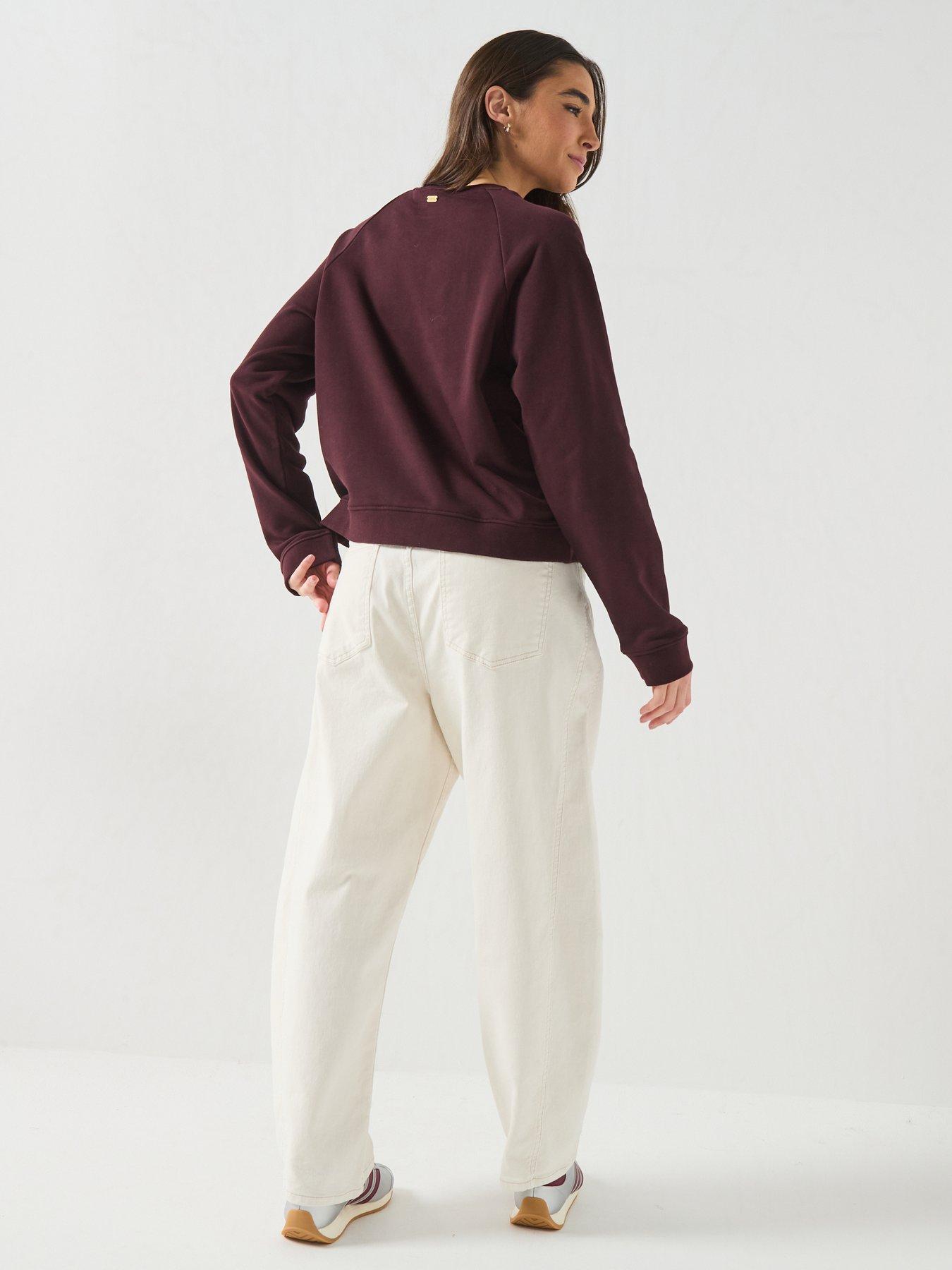 Image 2 of 6 of Barbour Women's Ambleside Sweatshirt - Brown