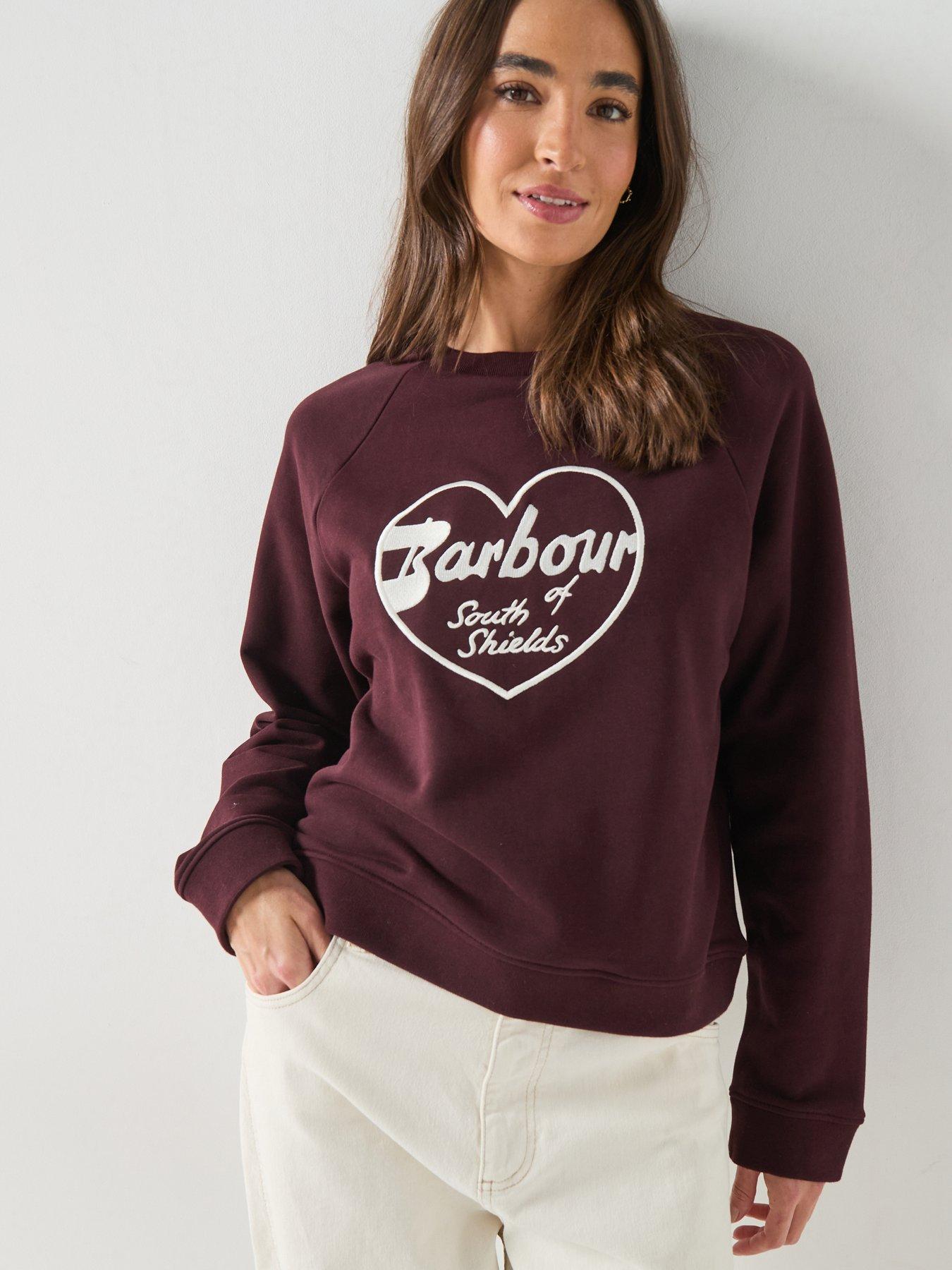 Image 5 of 6 of Barbour Women's Ambleside Sweatshirt - Brown