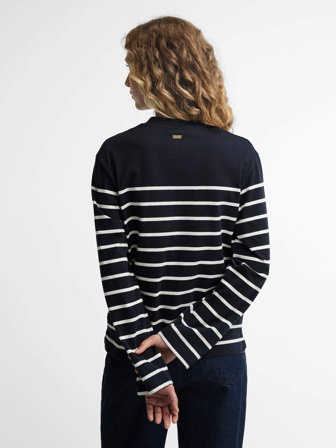 Image 2 of 4 of Barbour Harling Striped Top - Blue