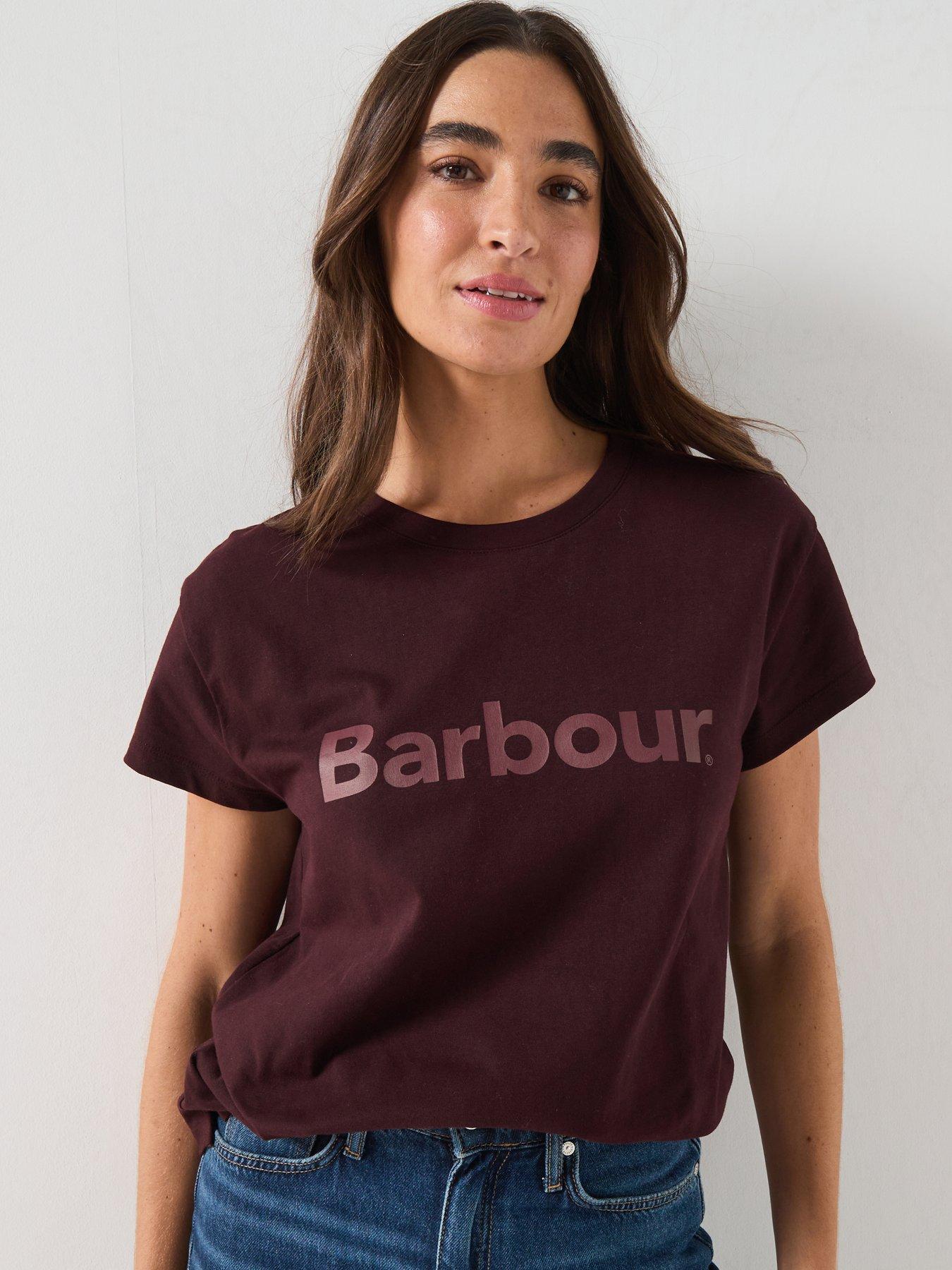 Image 1 of 6 of Barbour Hartland T-Shirt - Brown