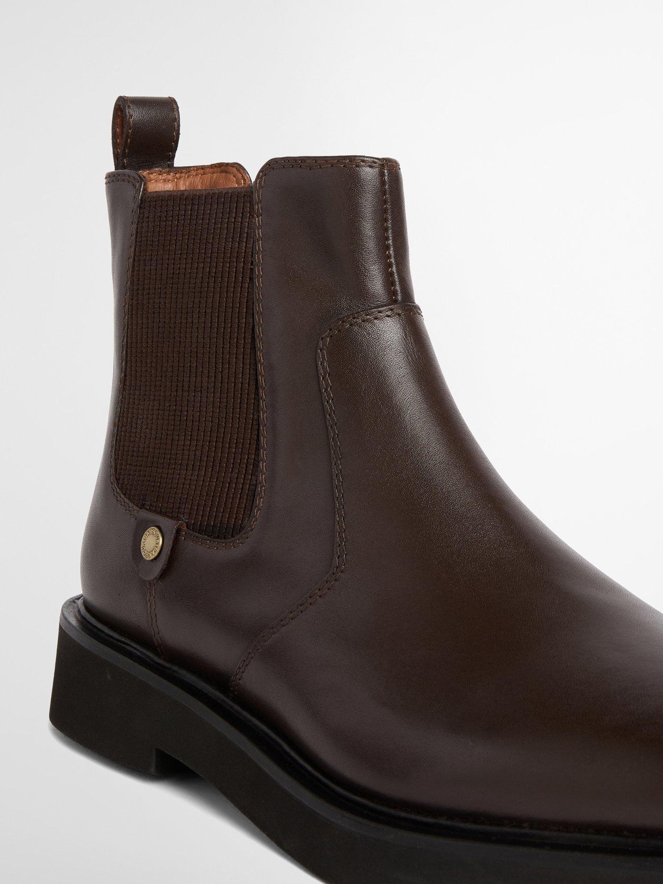 Image 4 of 4 of Barbour Womens Delfina Chelsea Chunky Sole Boots - Brown