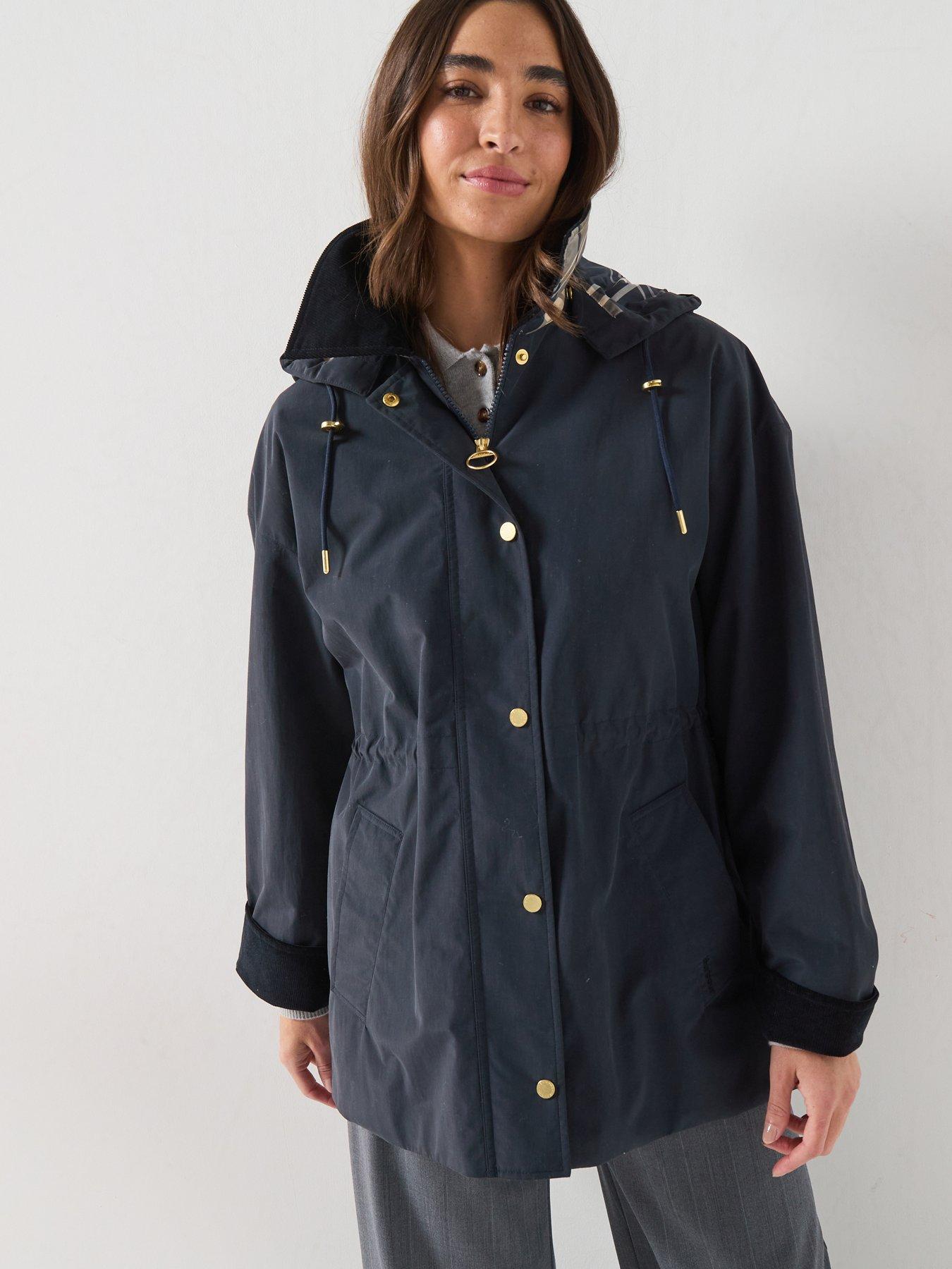 Image 1 of 6 of Barbour Evelyn Showerproof Jacket - Blue