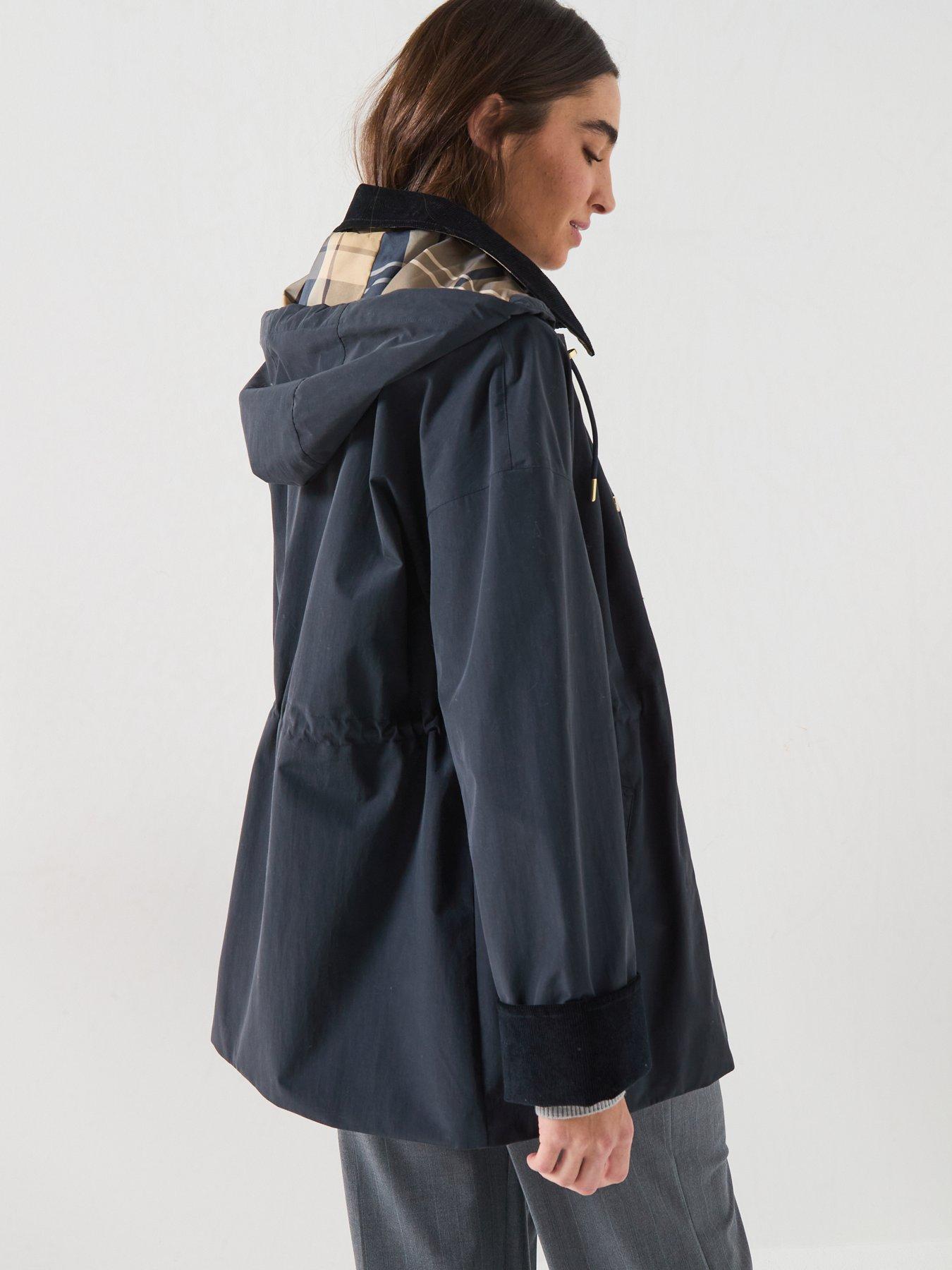Image 2 of 6 of Barbour Evelyn Showerproof Jacket - Blue