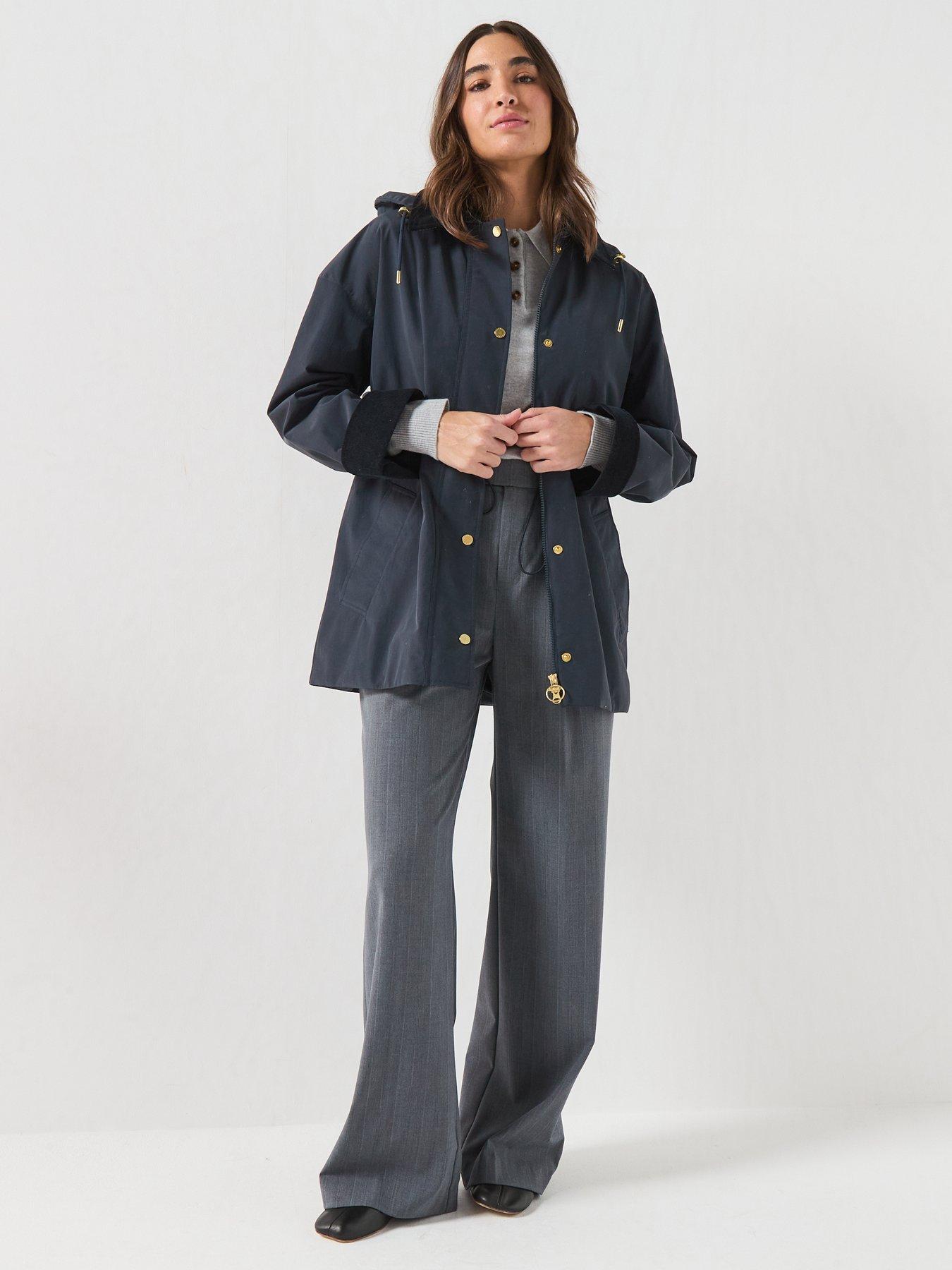Image 3 of 6 of Barbour Evelyn Showerproof Jacket - Blue