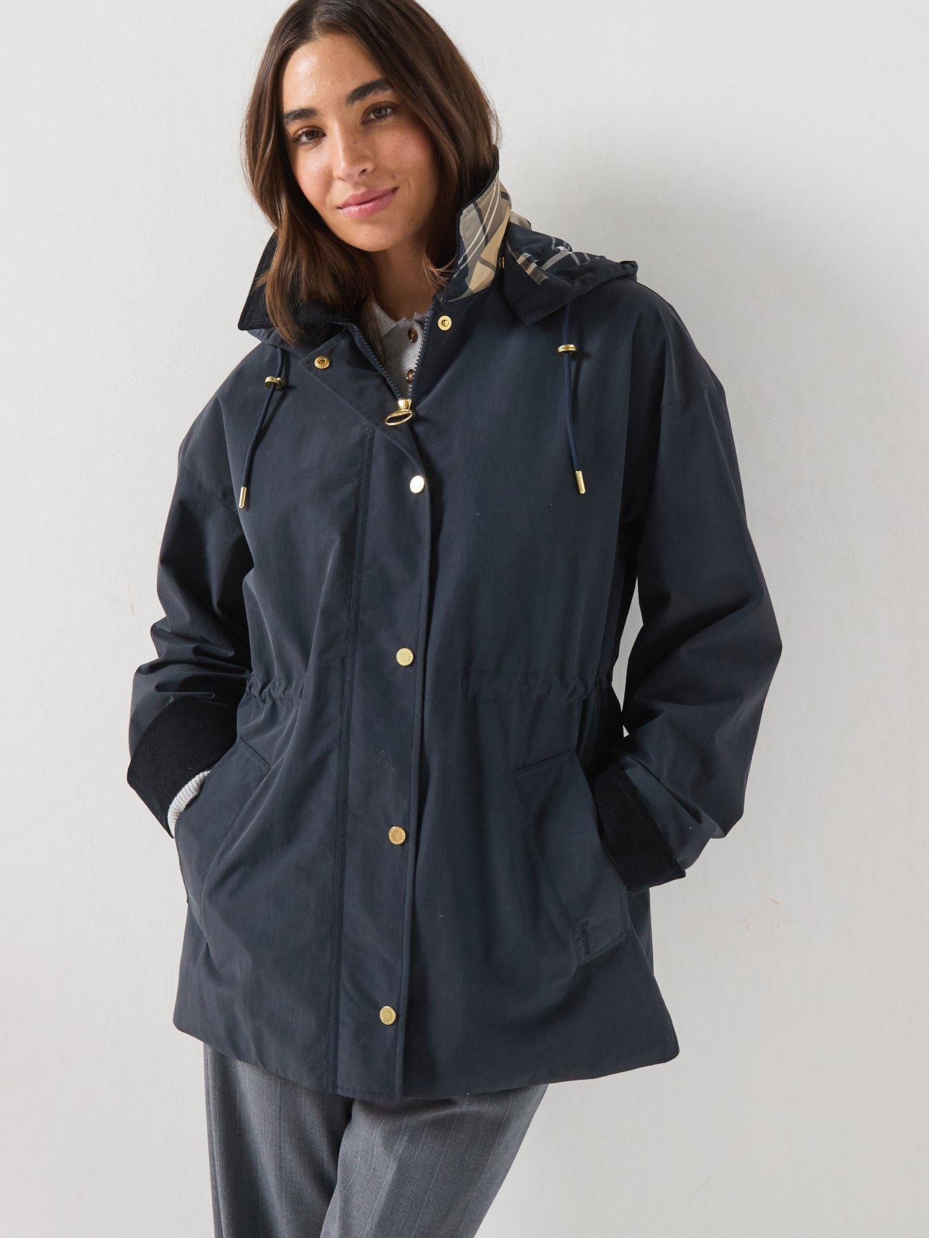 Image 6 of 6 of Barbour Evelyn Showerproof Jacket - Blue