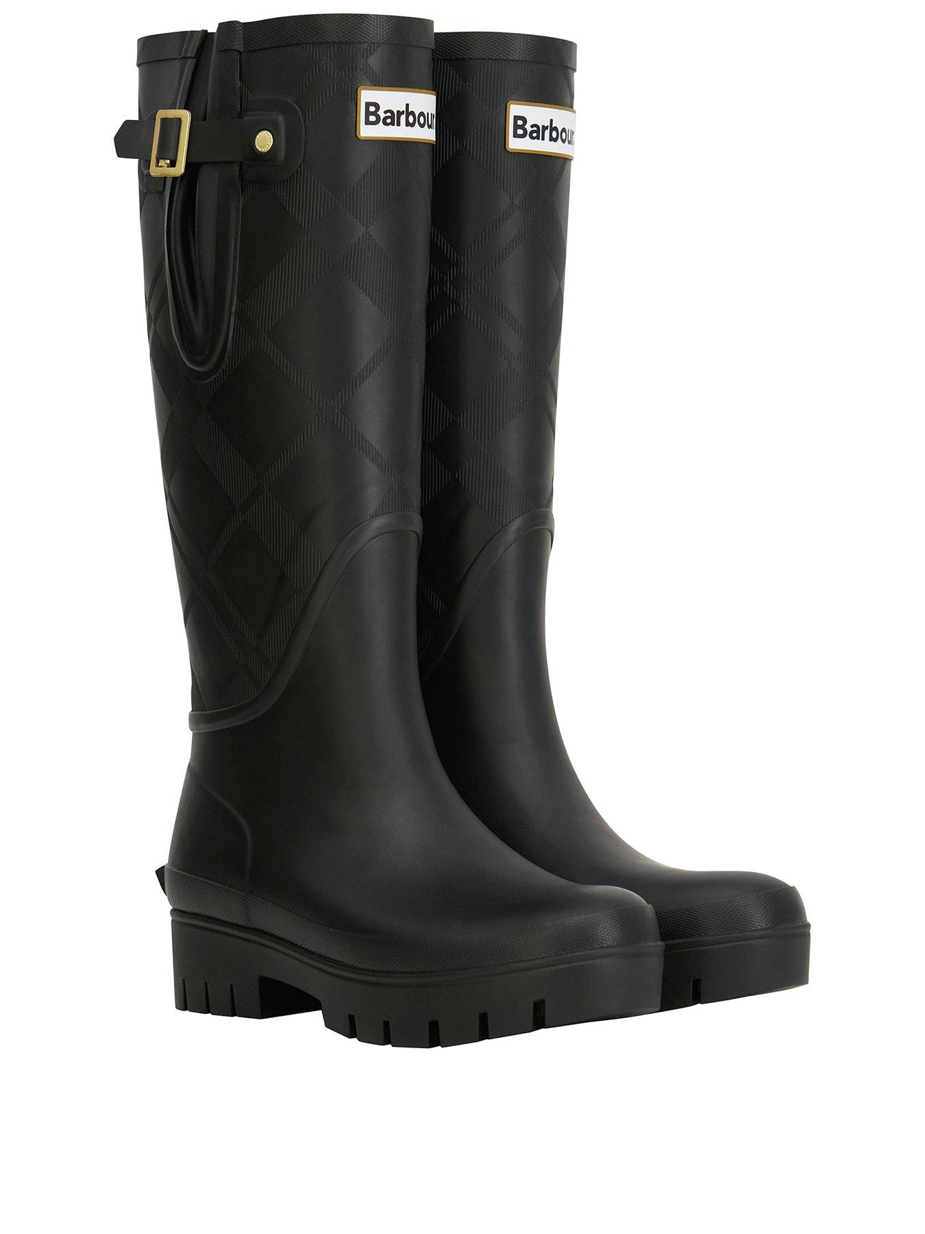 Image 2 of 5 of Barbour Leighton Tartan Tall Welly
