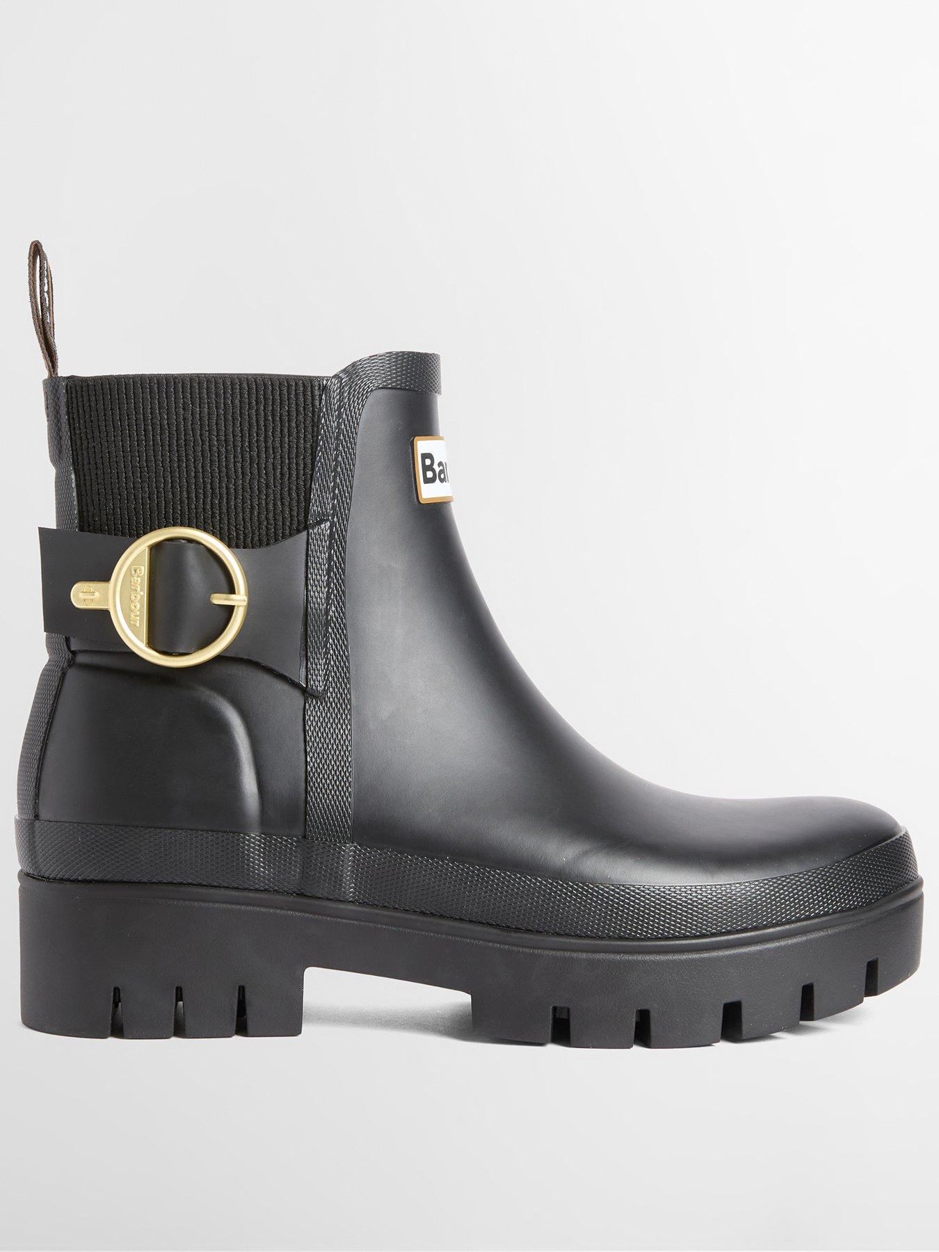 Barbour Hepburn Ankle Wellingtons - Black