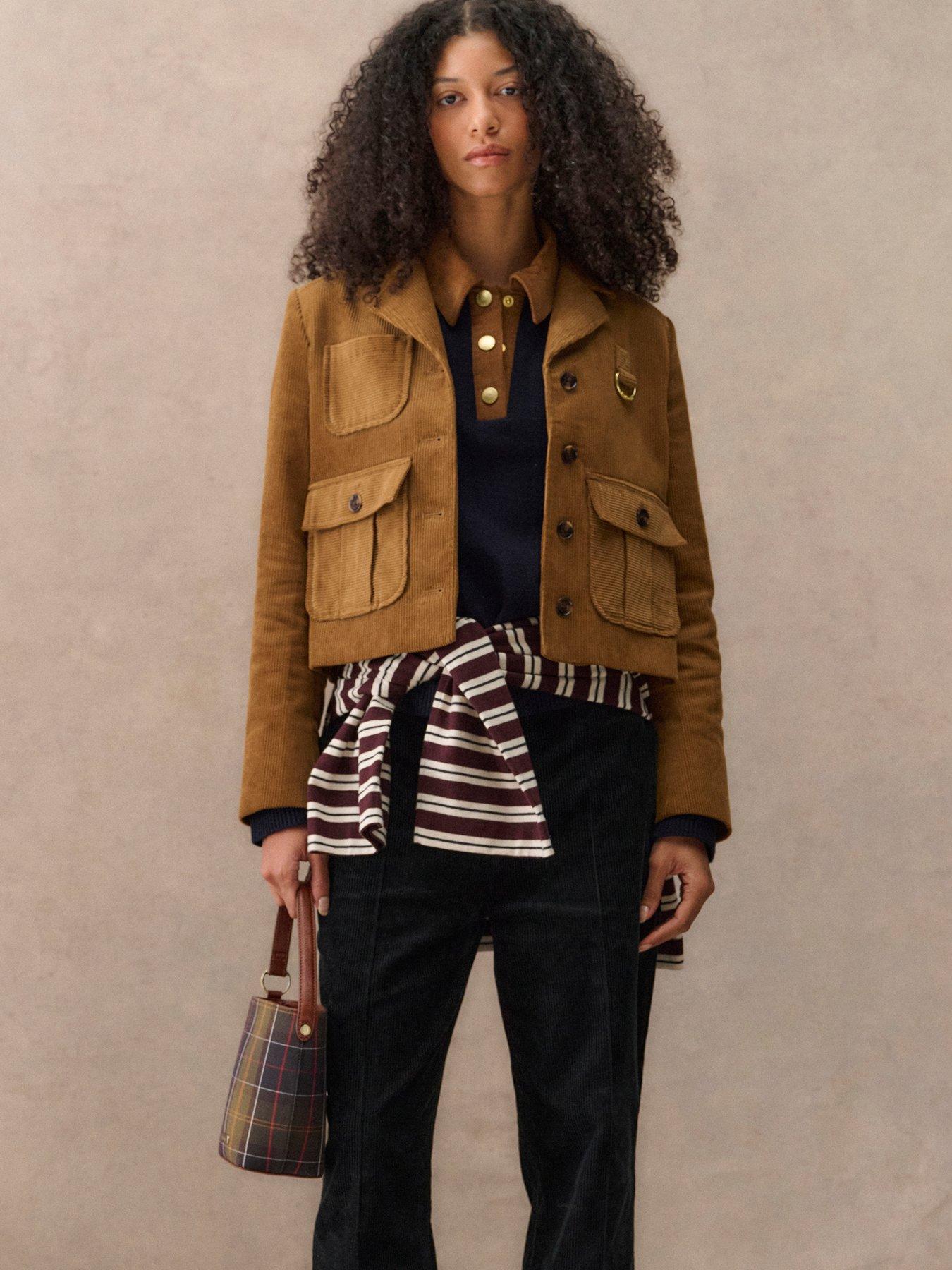 Image 4 of 5 of Barbour Cedar Mini Tartan Bucket Bag