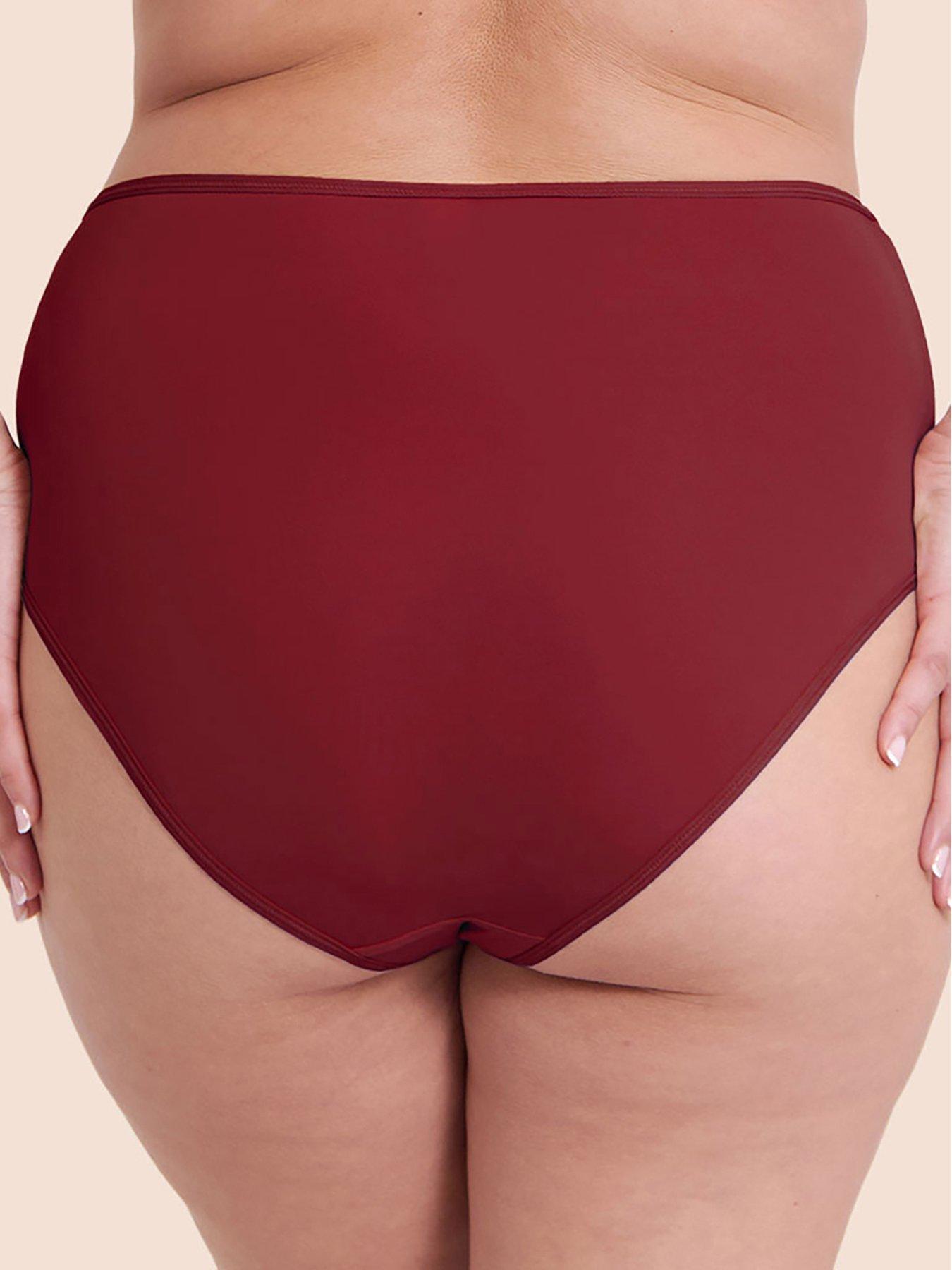 Image 2 of 4 of Curvy Kate Curvy Kate Everyday Full Brief - Deep Red