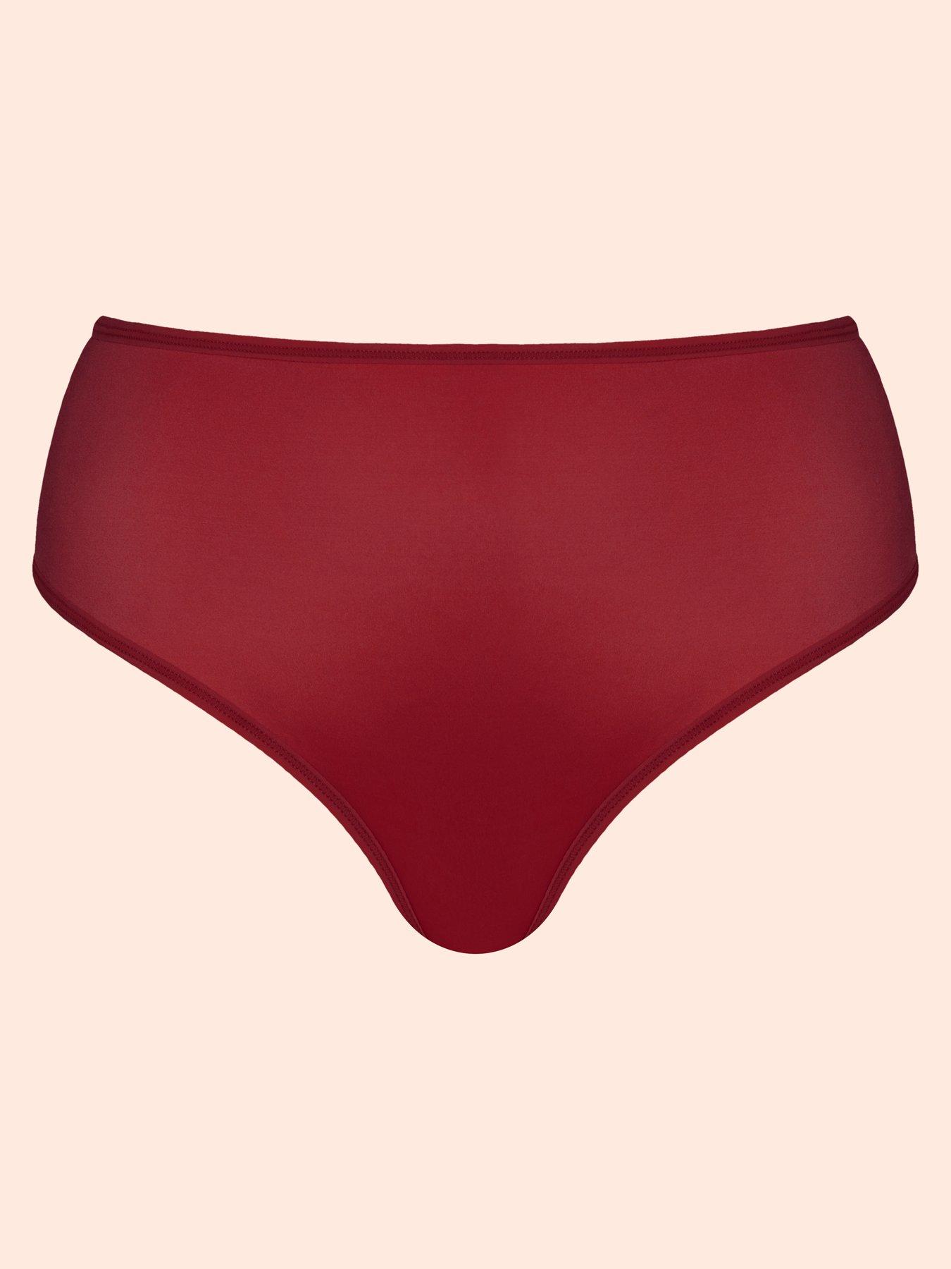 Image 4 of 4 of Curvy Kate Curvy Kate Everyday Full Brief - Deep Red