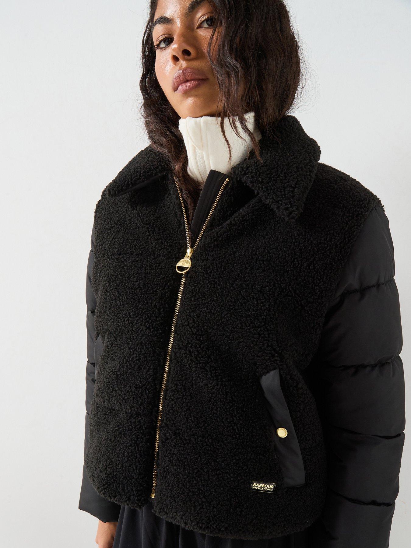 Barbour International Luna Fleece Quilted Jacket