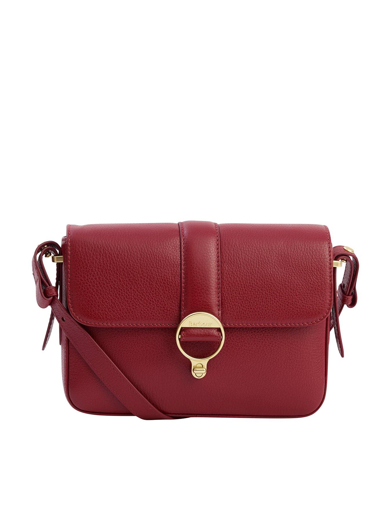 Image 1 of 5 of Barbour Rosa Leather Crossbody Bag
