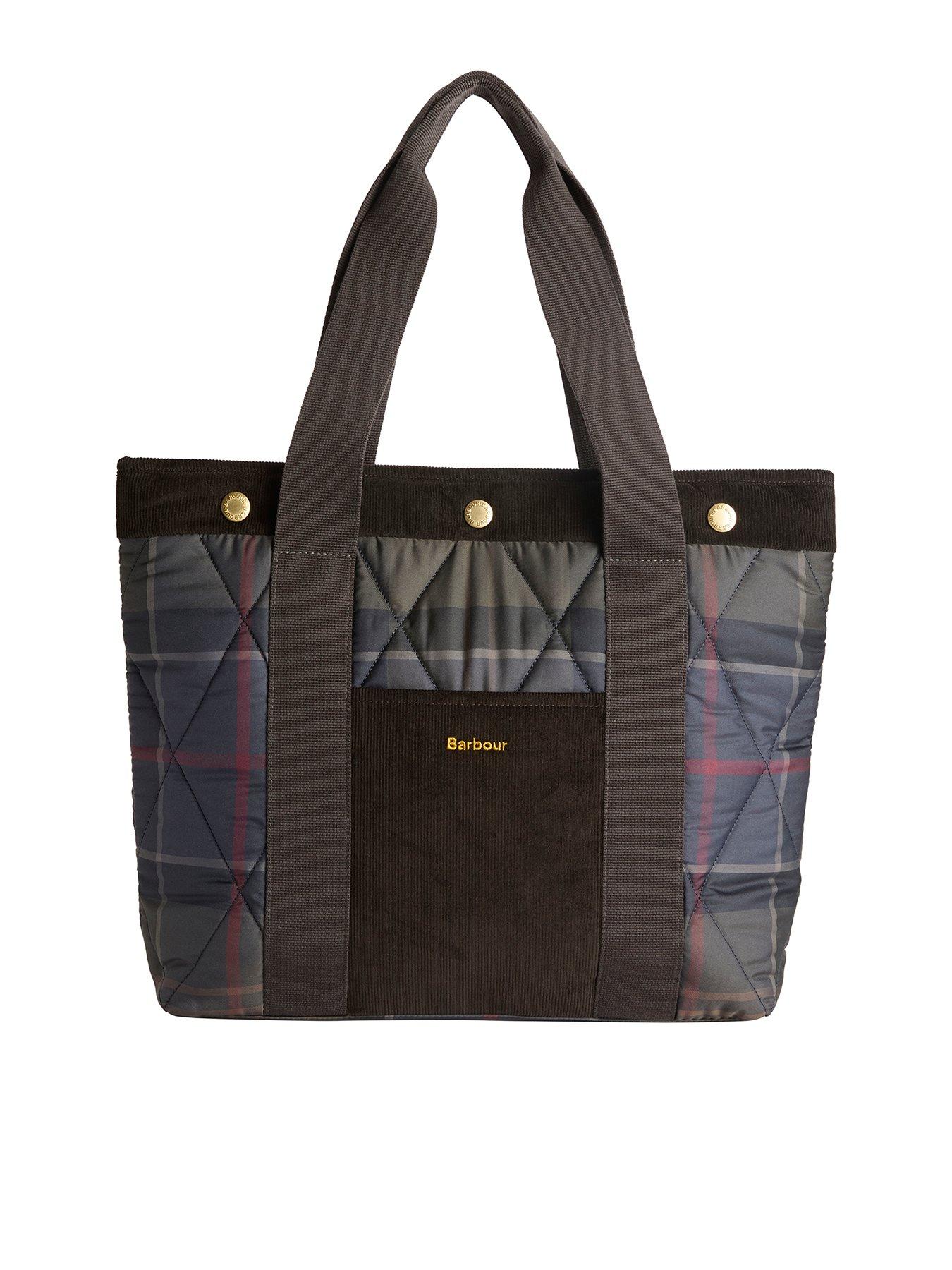 Barbour Healy Tartan Tote Bag