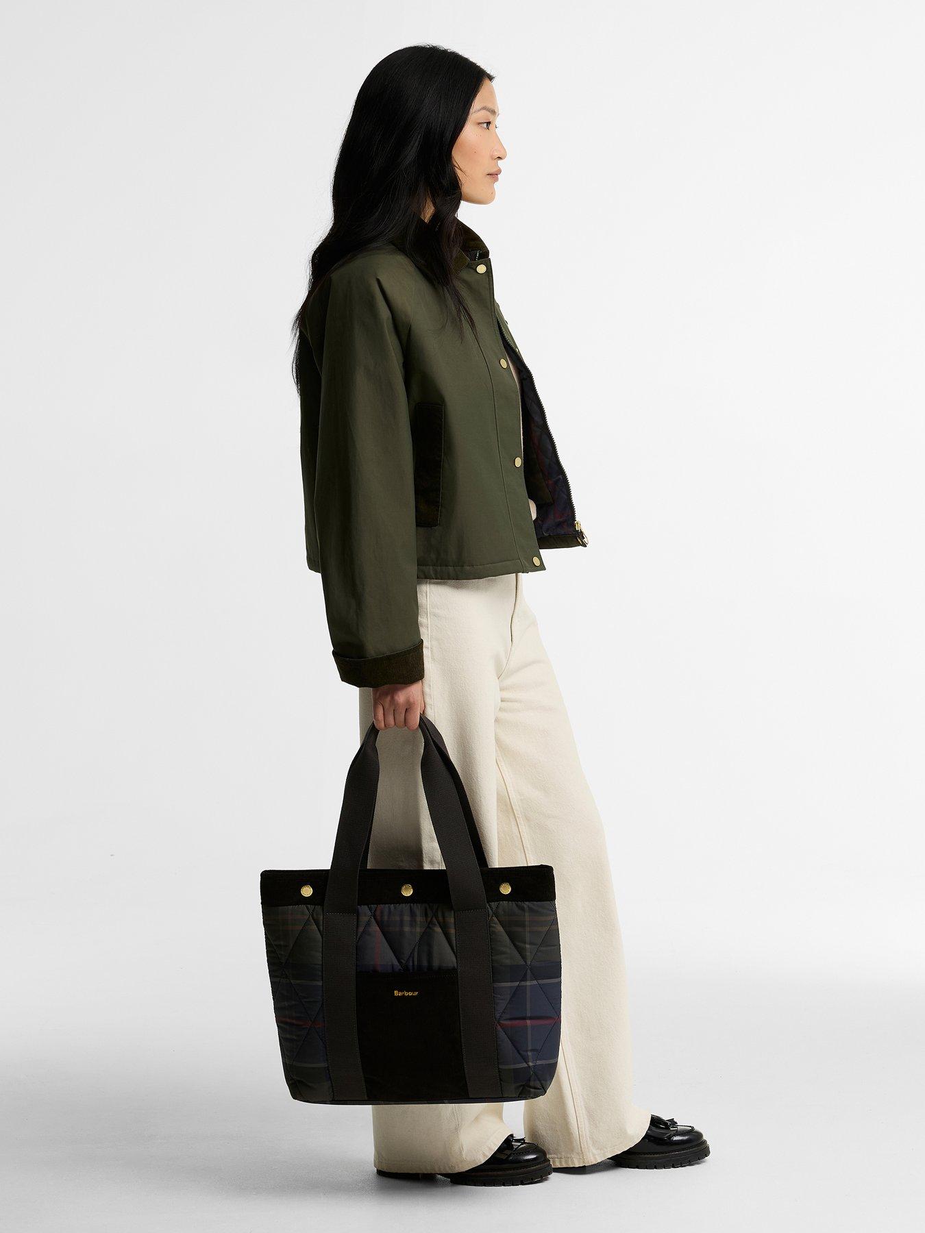 Image 3 of 4 of Barbour Healy Tartan Tote Bag - Brown