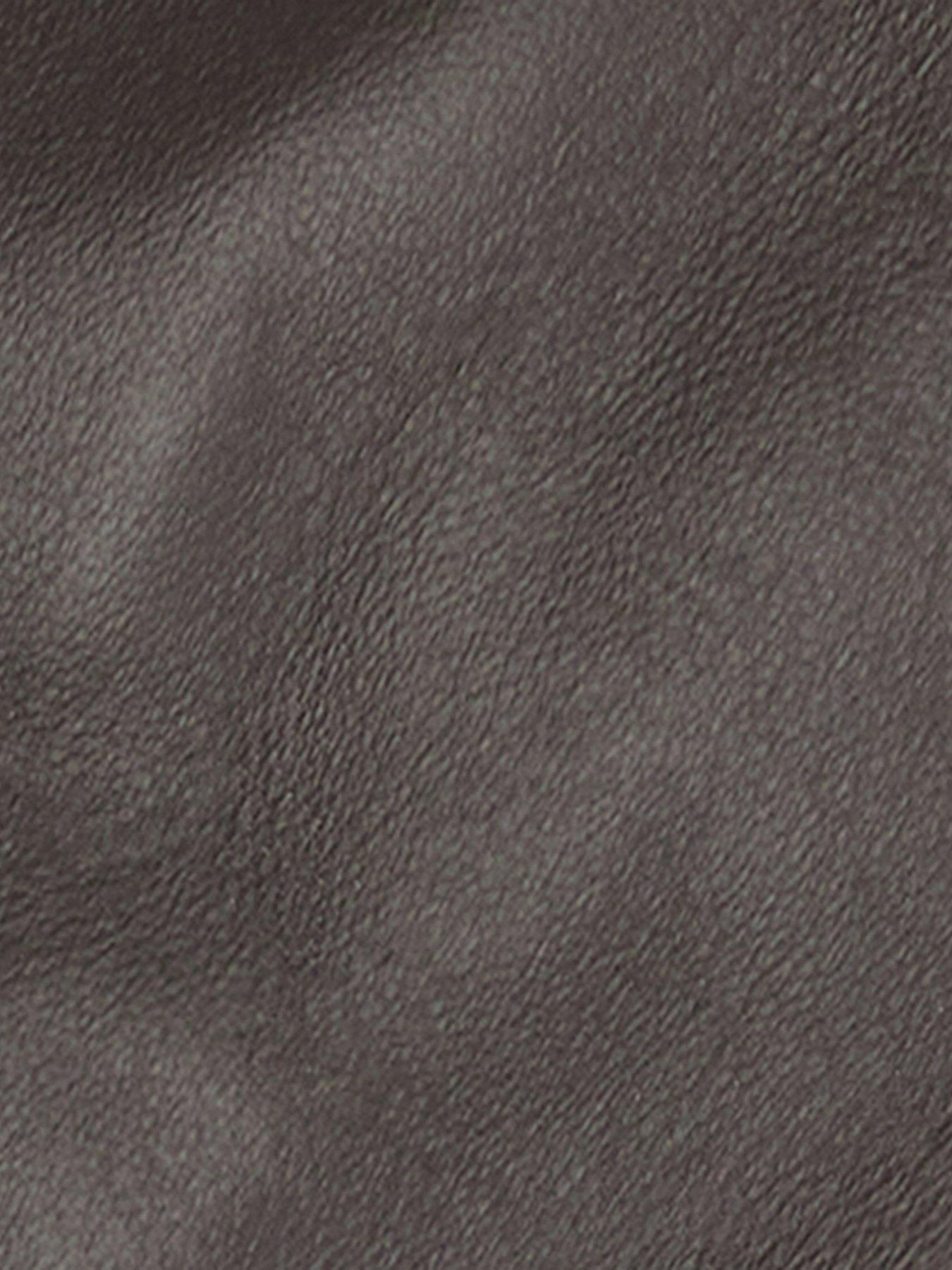 Image 2 of 2 of Barbour Womens Zip Cuff Arlene Leather Gloves - Brown