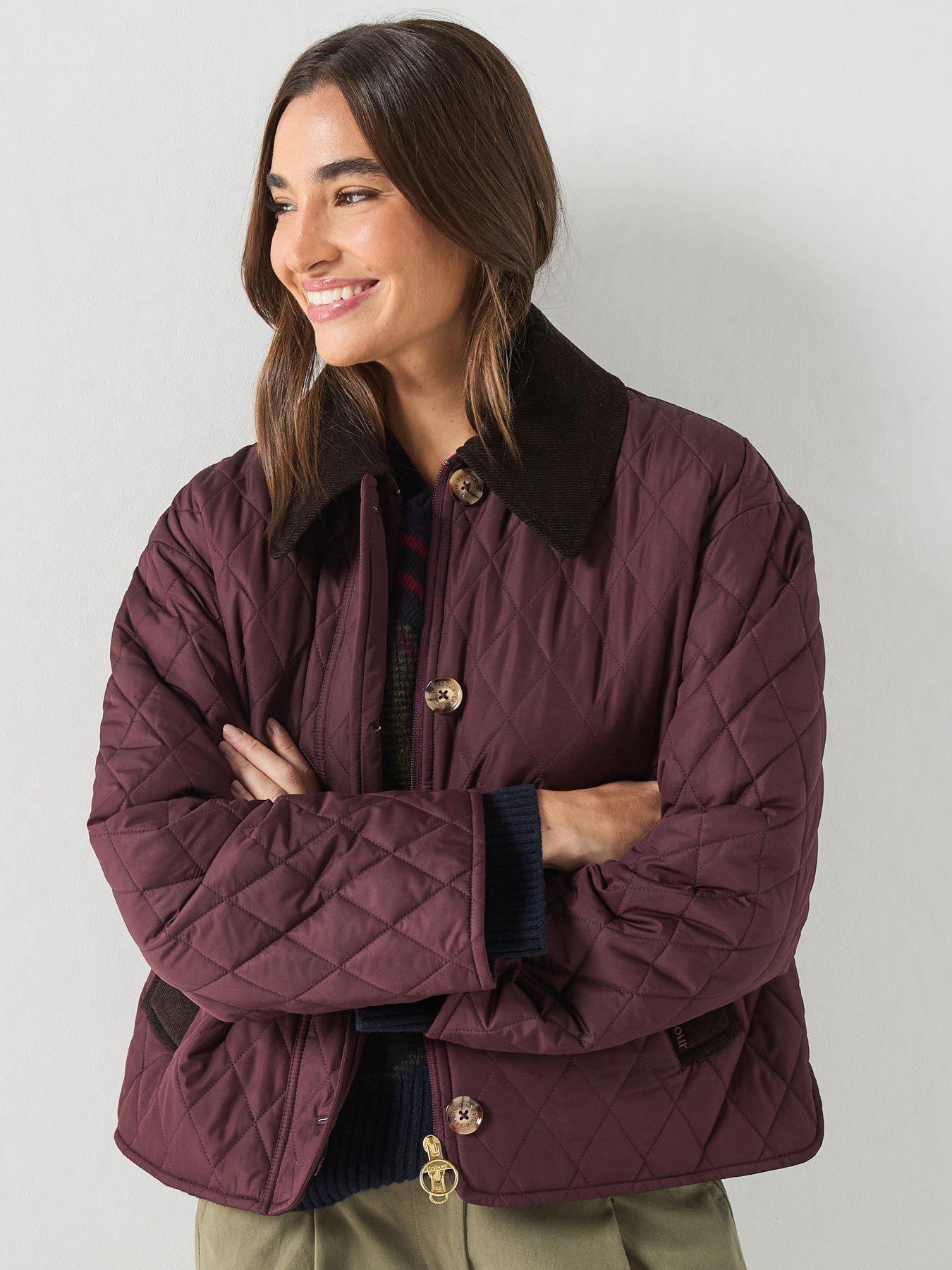 Barbour Moira Quilted Jacket - Brown