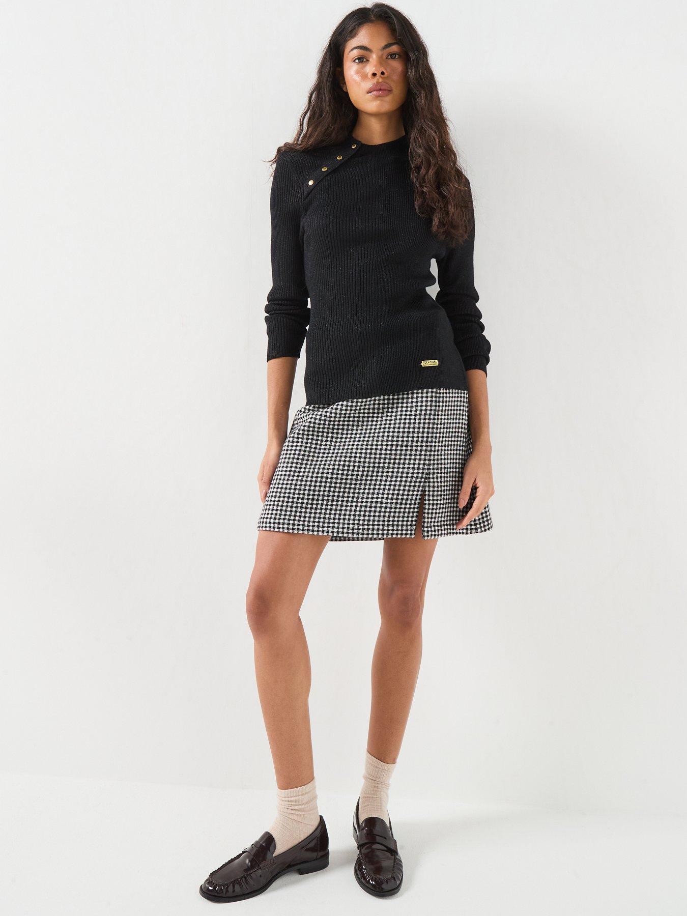 Image 3 of 6 of Barbour International Molina Knitted Jumper - Black