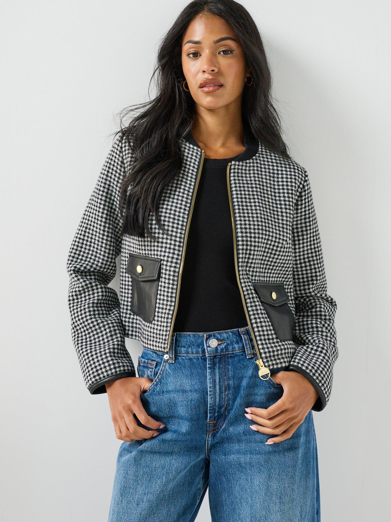 Barbour International Halina Overshirt - White/black
