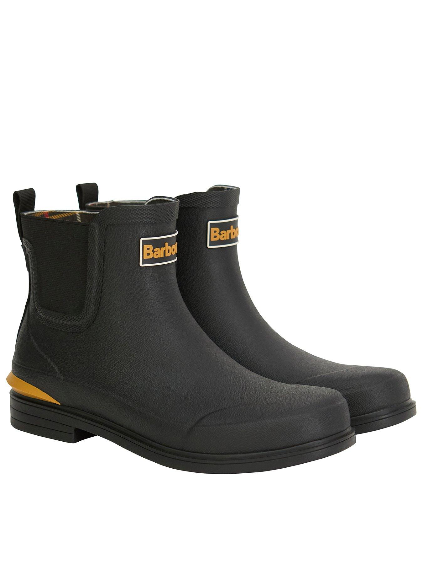 Barbour Abbeyfield Packable Ankle Wellingtons - Black
