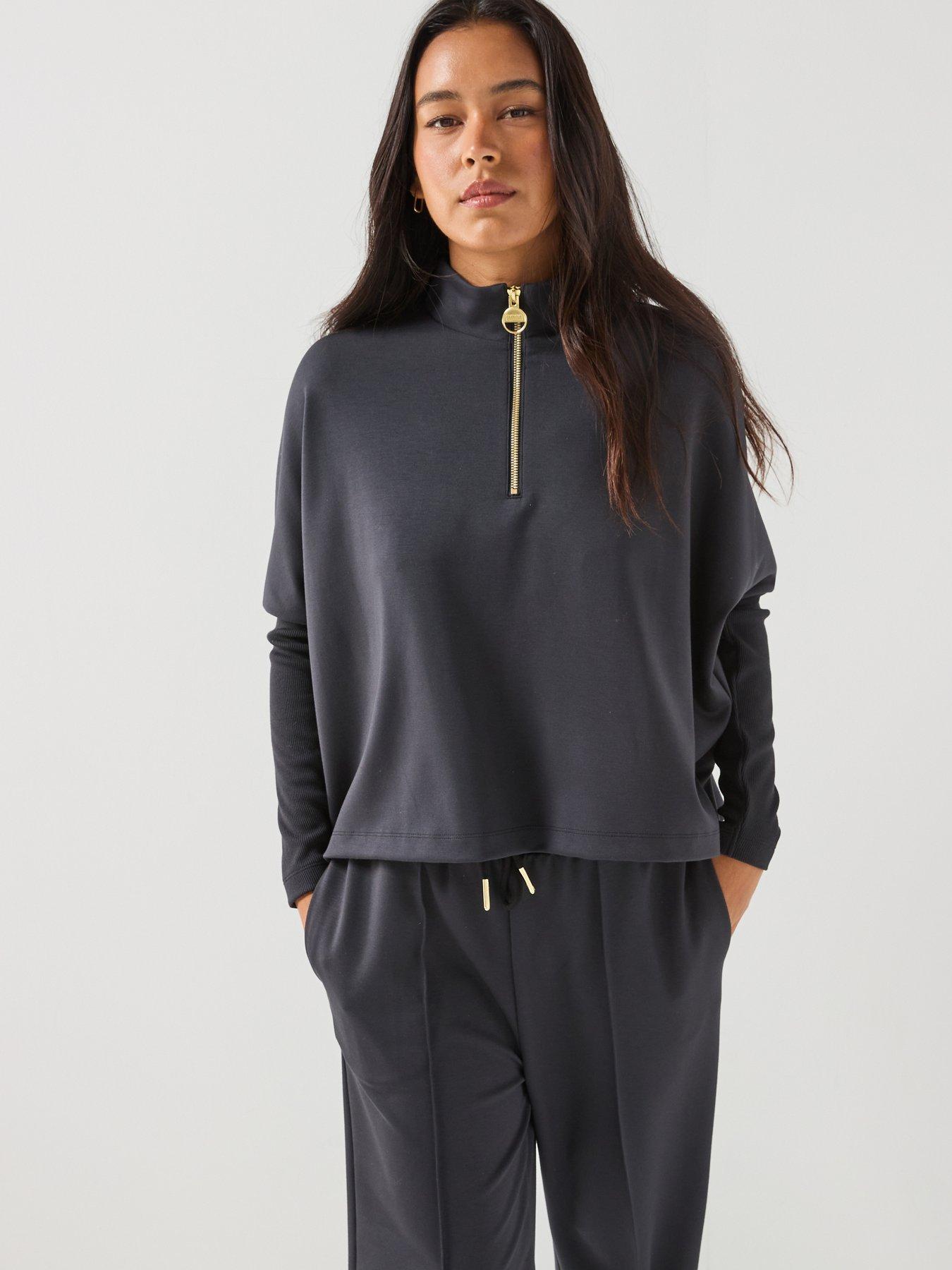 Image 1 of 6 of Barbour International Half Zip Sweatshirt