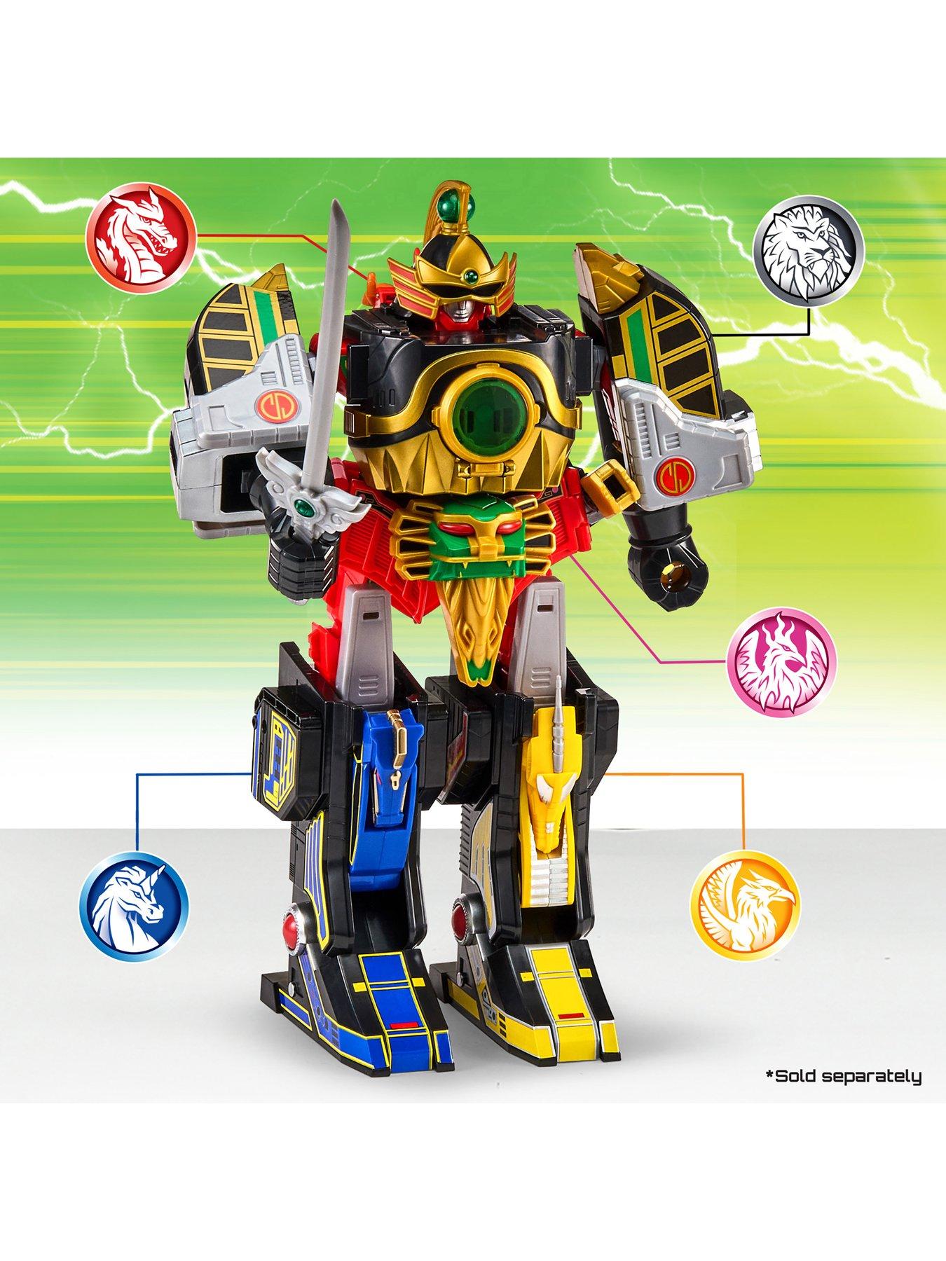 Image 4 of 7 of MMPR COMBINABLE THUNDERZORD - UNICORN