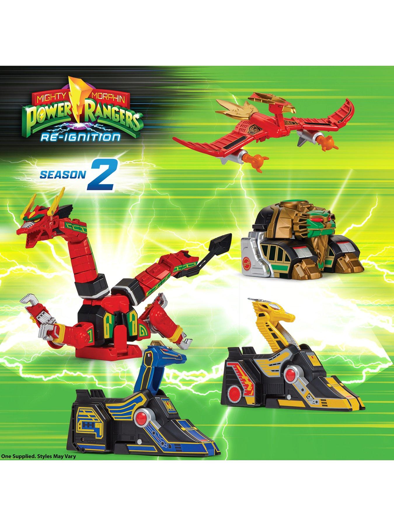 Image 5 of 7 of MMPR COMBINABLE THUNDERZORD - LION