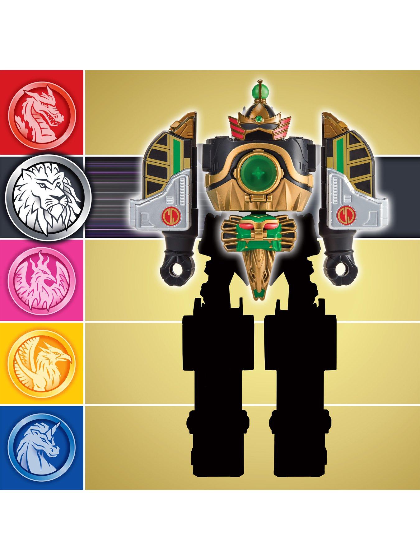Image 6 of 7 of MMPR COMBINABLE THUNDERZORD - LION