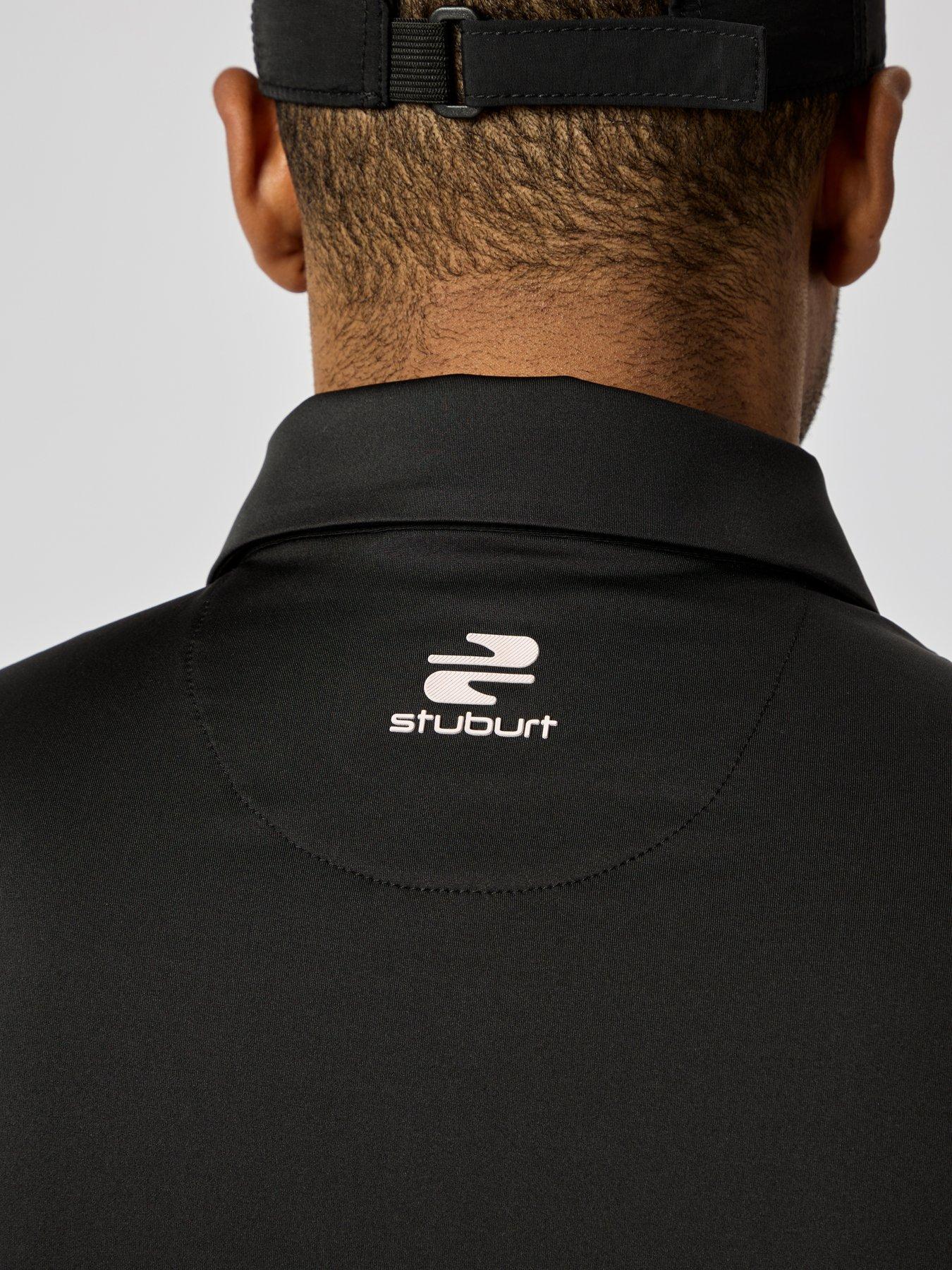 Image 3 of 6 of Stuburt Mens Golf Urban Performance Polo - Black