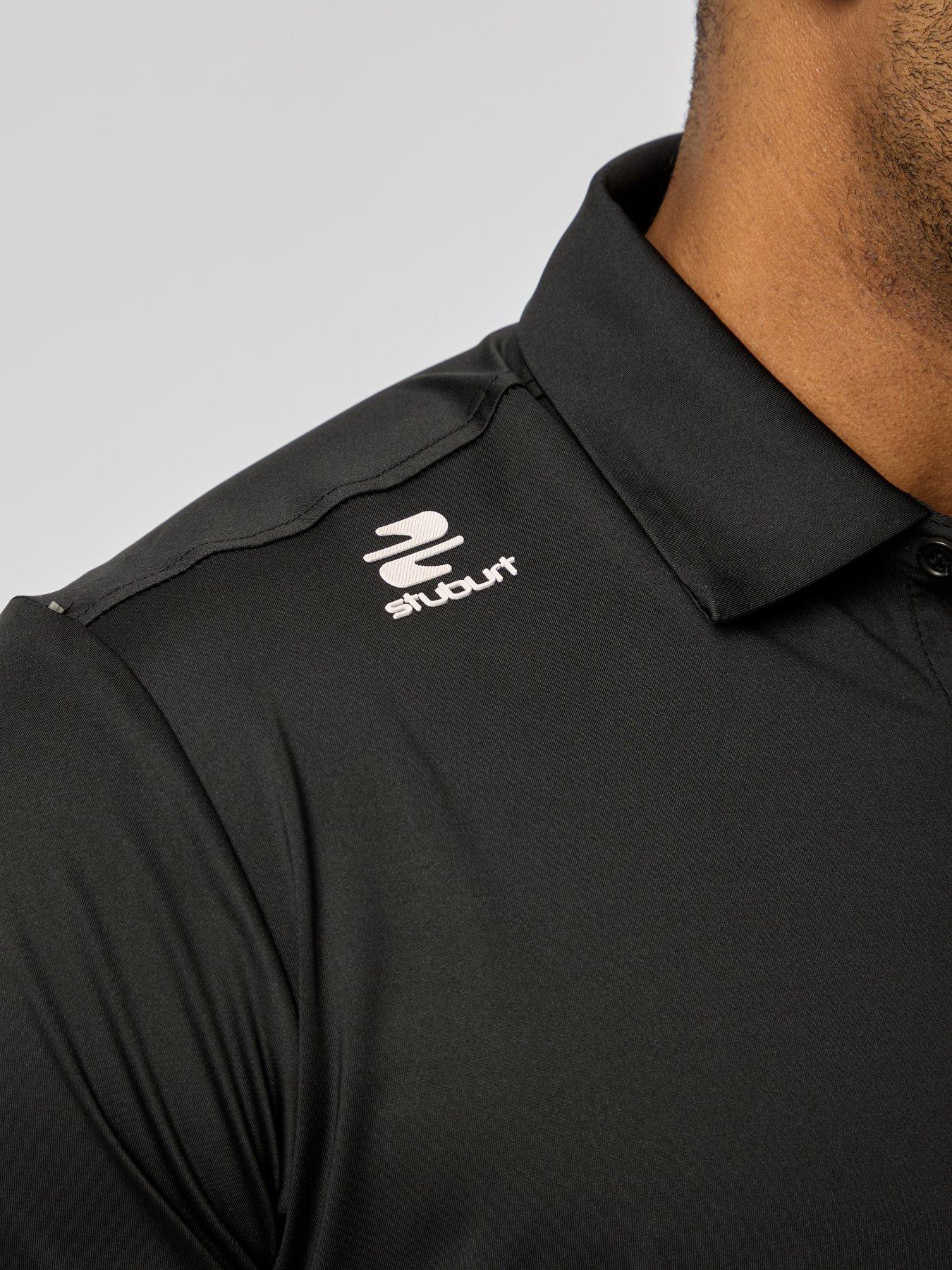 Image 4 of 6 of Stuburt Mens Golf Urban Performance Polo - Black