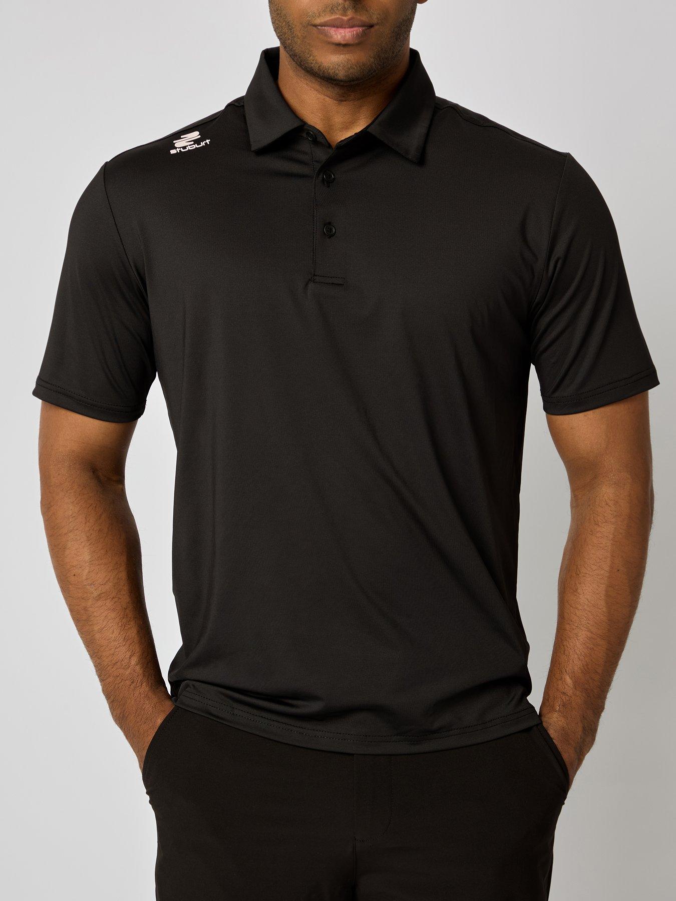 Image 5 of 6 of Stuburt Mens Golf Urban Performance Polo - Black