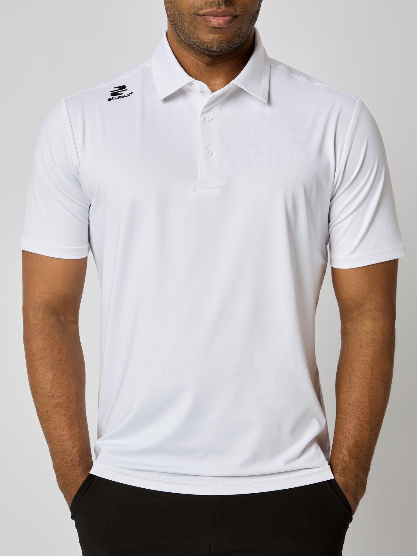 Image 5 of 6 of Stuburt Mens Golf Urban Performance Polo - White