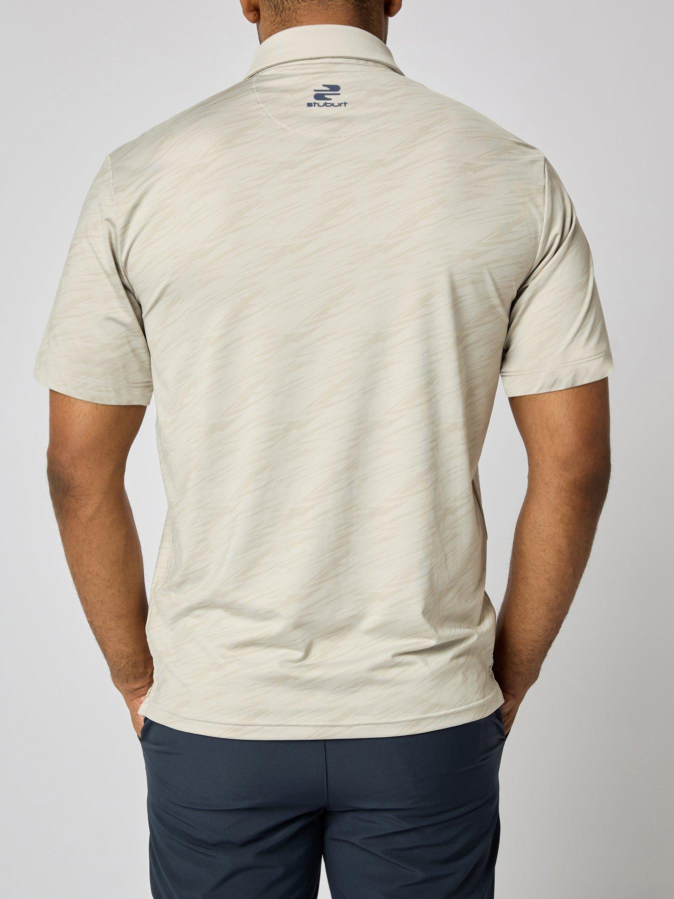 Image 2 of 4 of Stuburt Mens Golf Alicante Polo - Off White