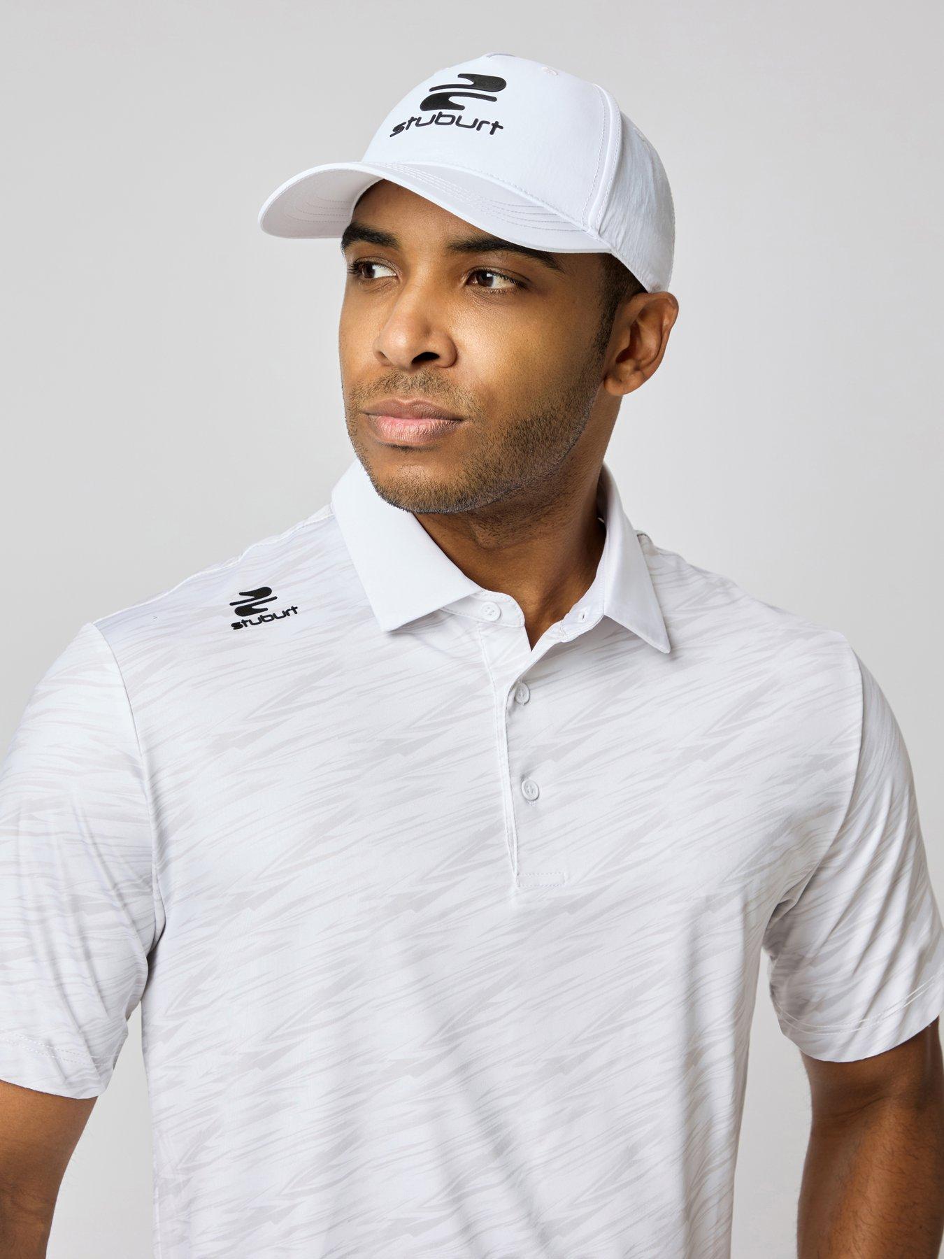 Image 1 of 4 of Stuburt Mens Golf Alicante Polo - White