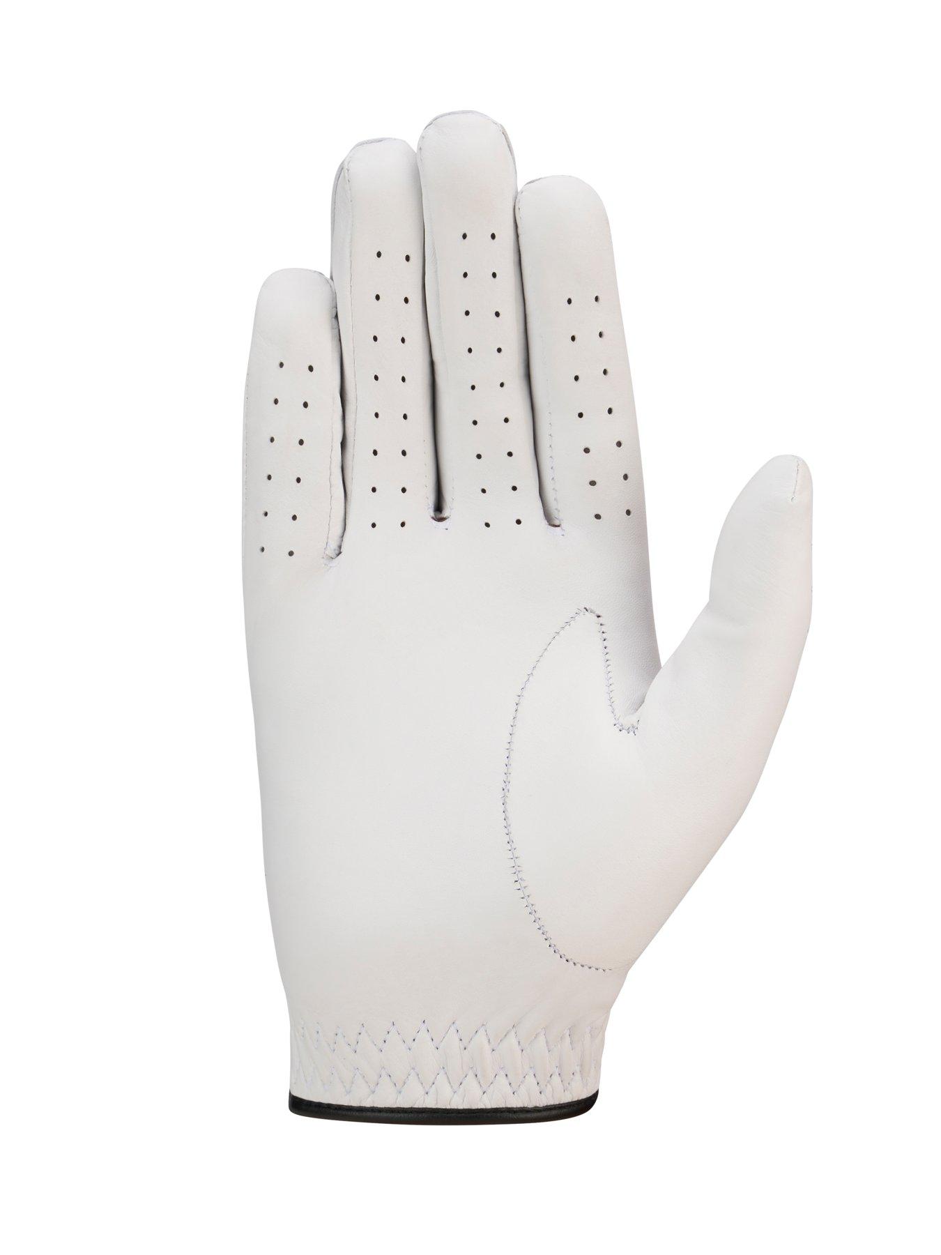 Image 2 of 3 of Stuburt Mens Golf Leather Left Hand Glove - White