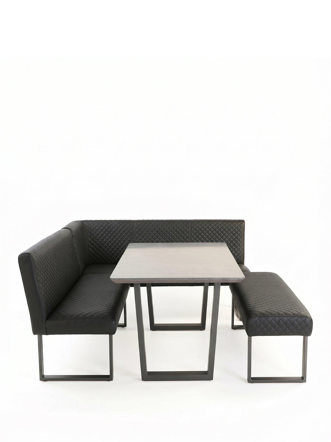 Image 2 of 7 of The Very Collection Bromley Corner Dining Bench Set