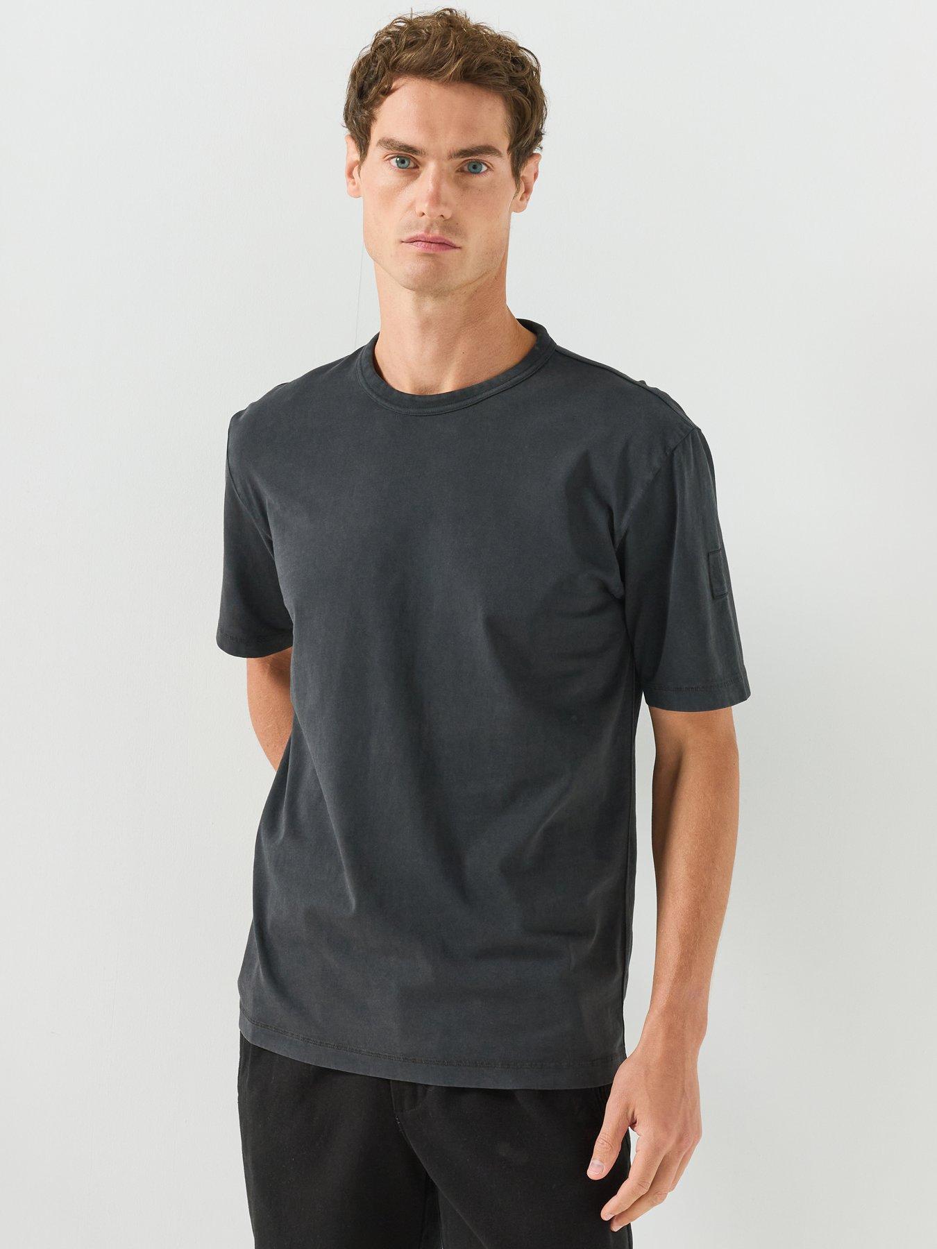 Belstaff Valley Garment Dye T-Shirt - Black