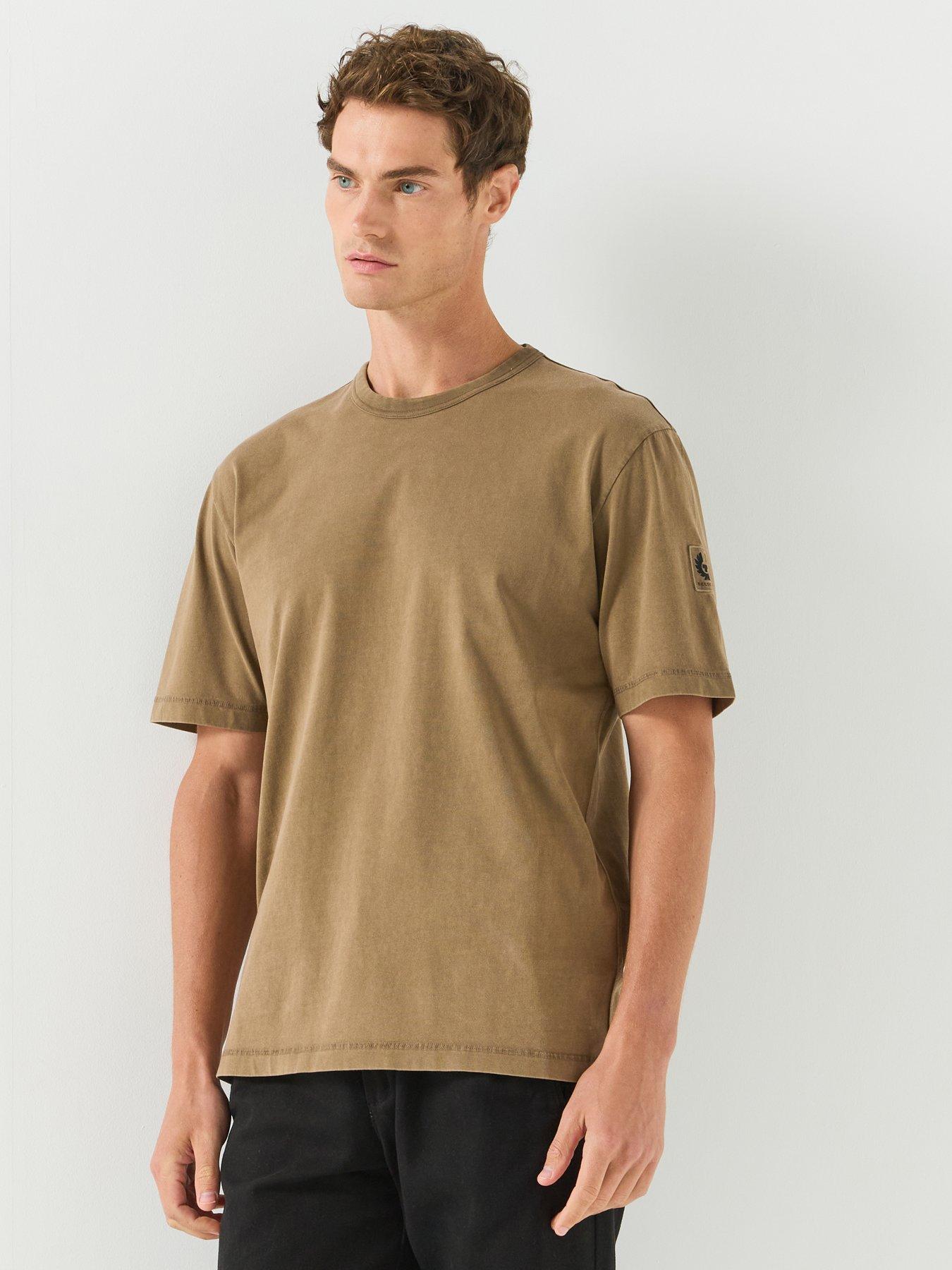 Belstaff Belstaff Valley Garment Dye T-shirt - Khaki