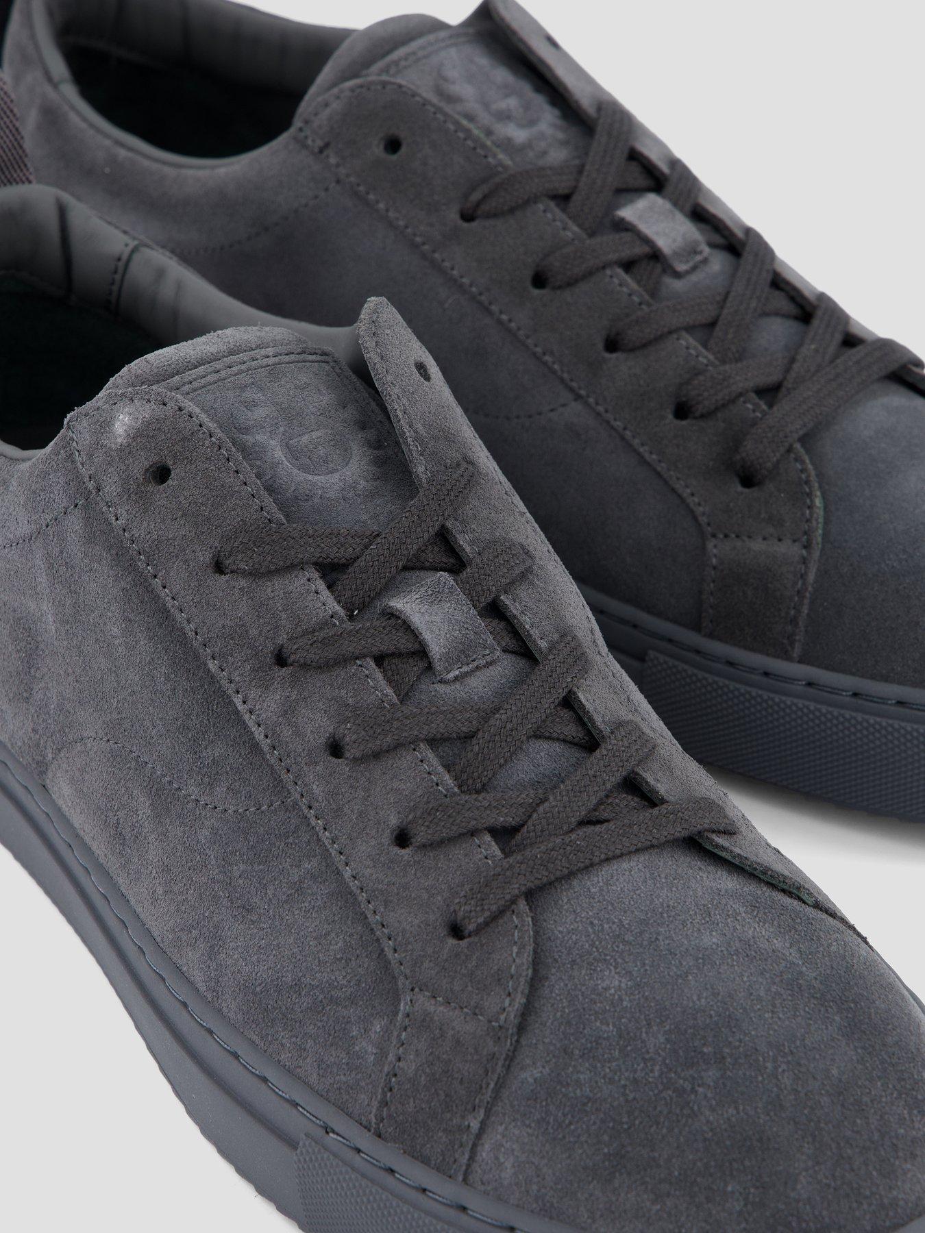 Image 5 of 7 of Belstaff Belstaff Fleming Suede Trainers - Dark Grey